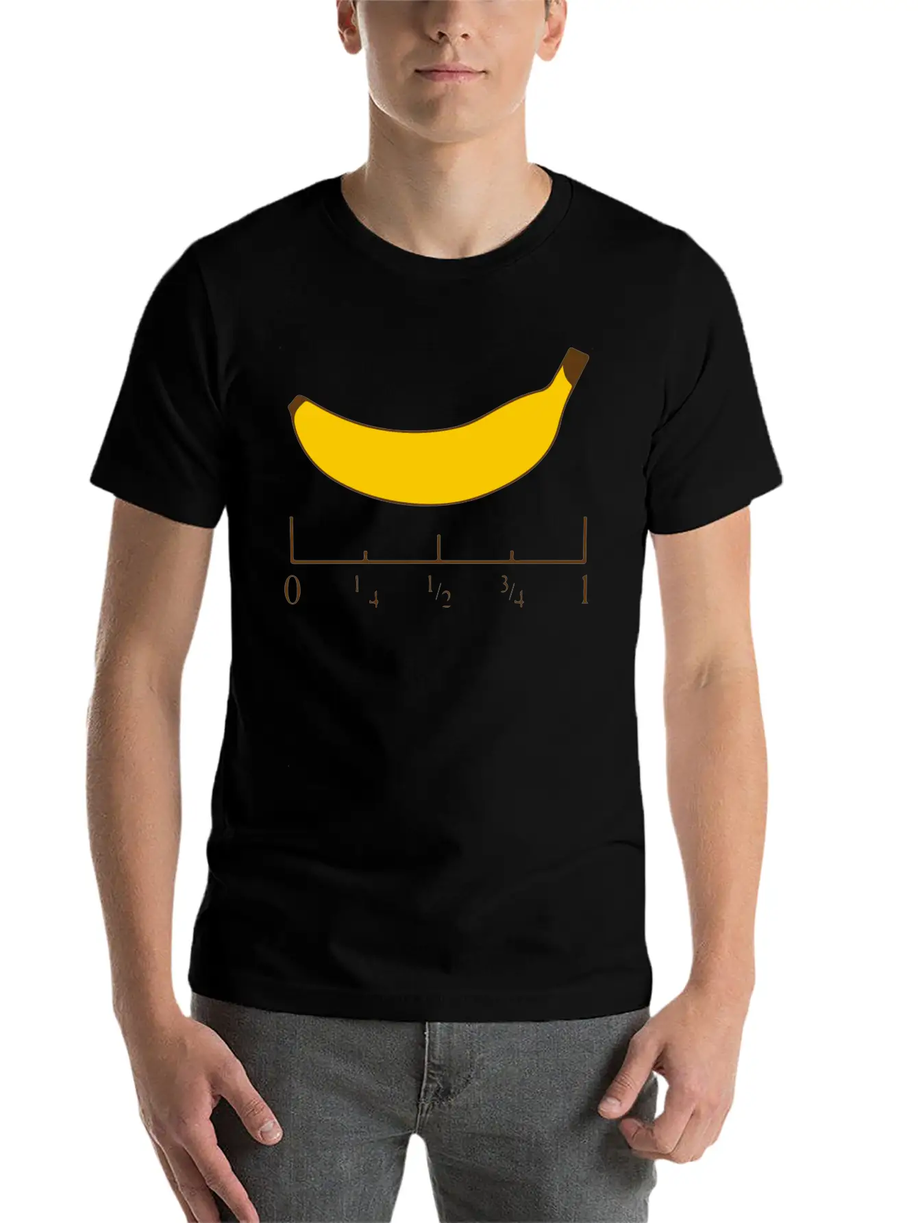 Banana For Scale Unisex Casual T-Shirt – Clean Design For Daily Comfort