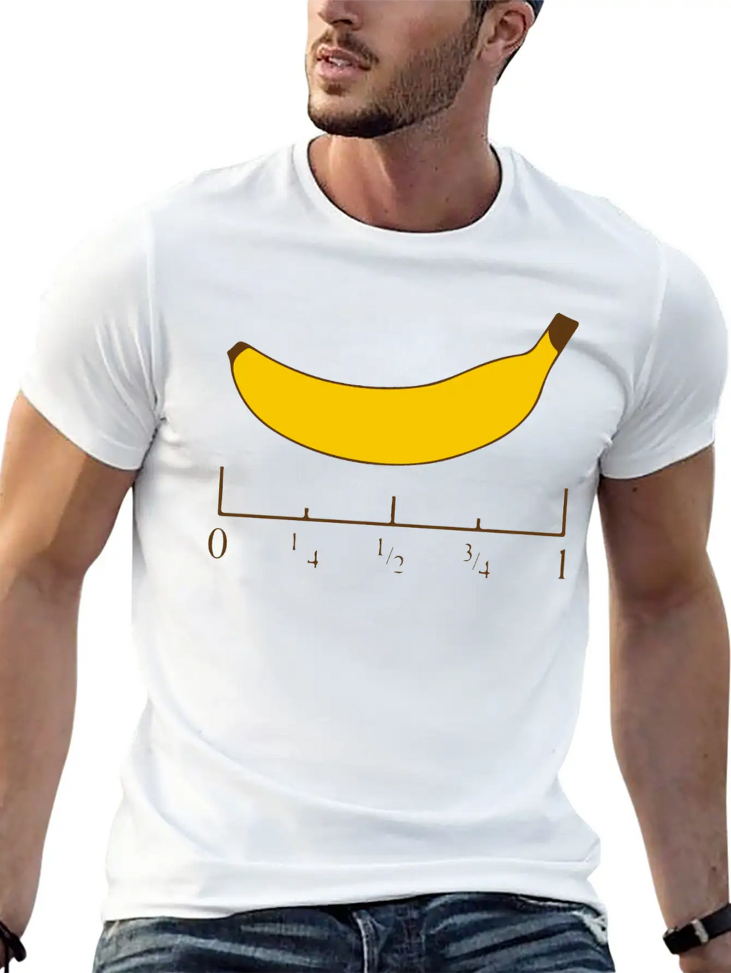 Banana For Scale Unisex Casual T-Shirt – Clean Design For Daily Comfort