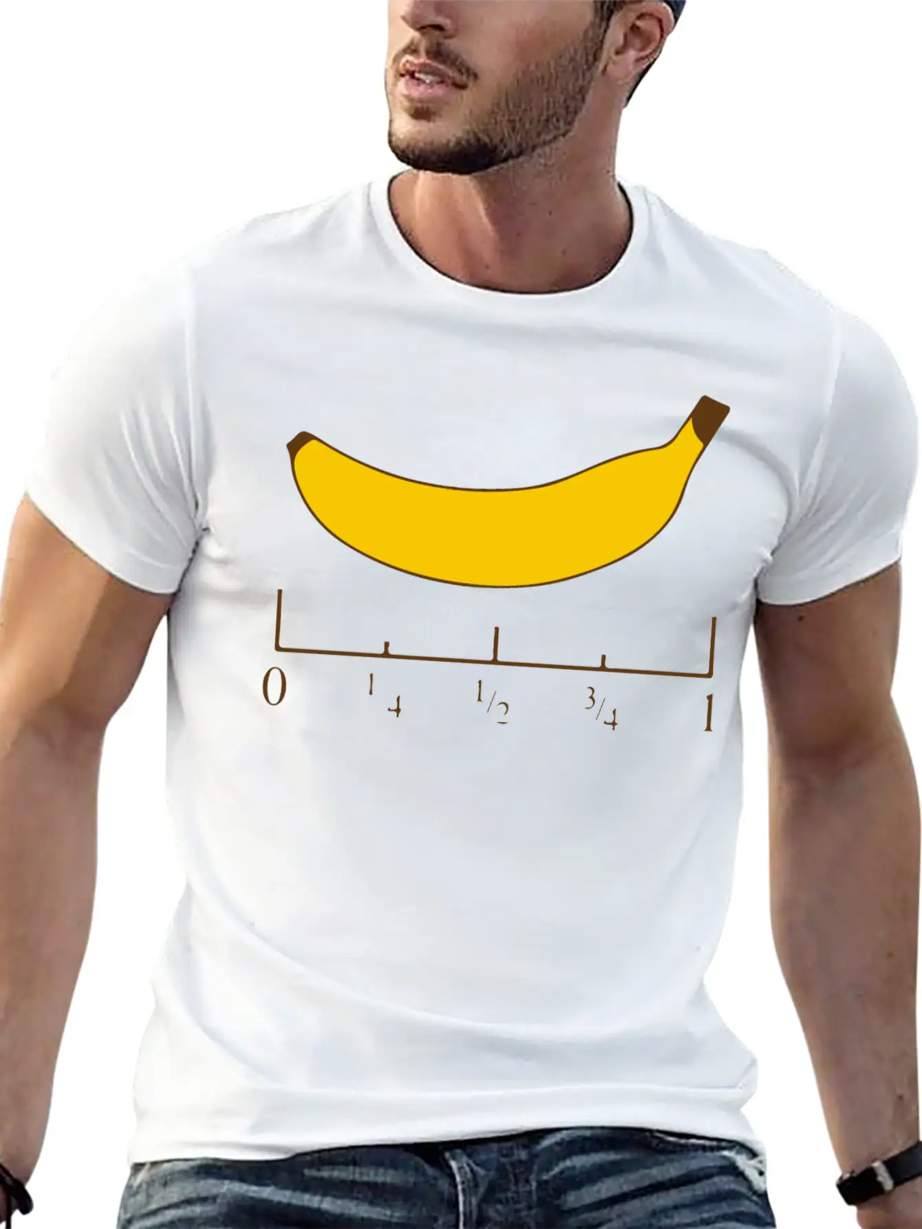 Banana For Scale Unisex Casual T-Shirt – Clean Design For Daily Comfort