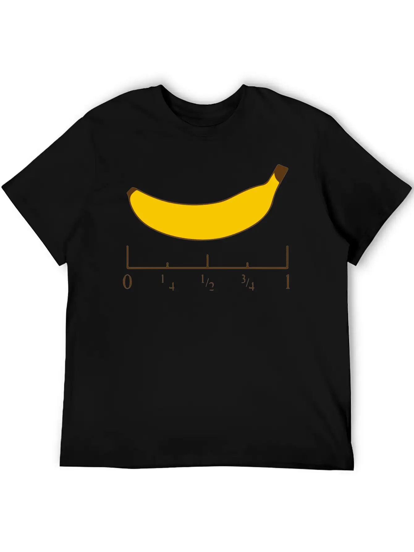 Banana For Scale Unisex Casual T-Shirt – Clean Design For Daily Comfort
