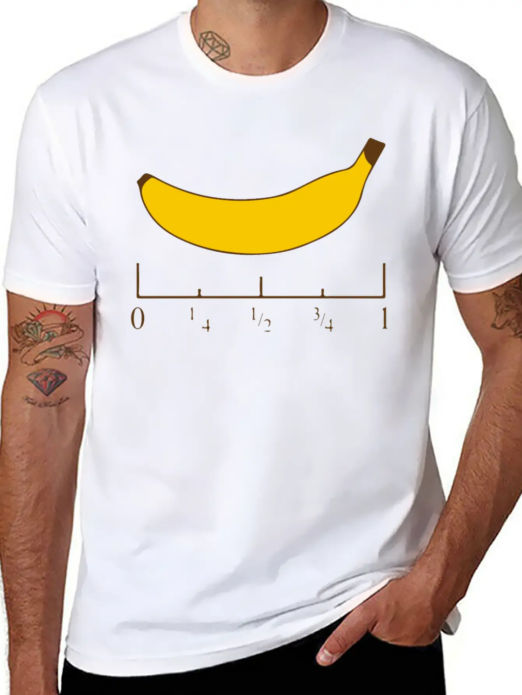 Banana For Scale Unisex Casual T-Shirt – Clean Design For Daily Comfort