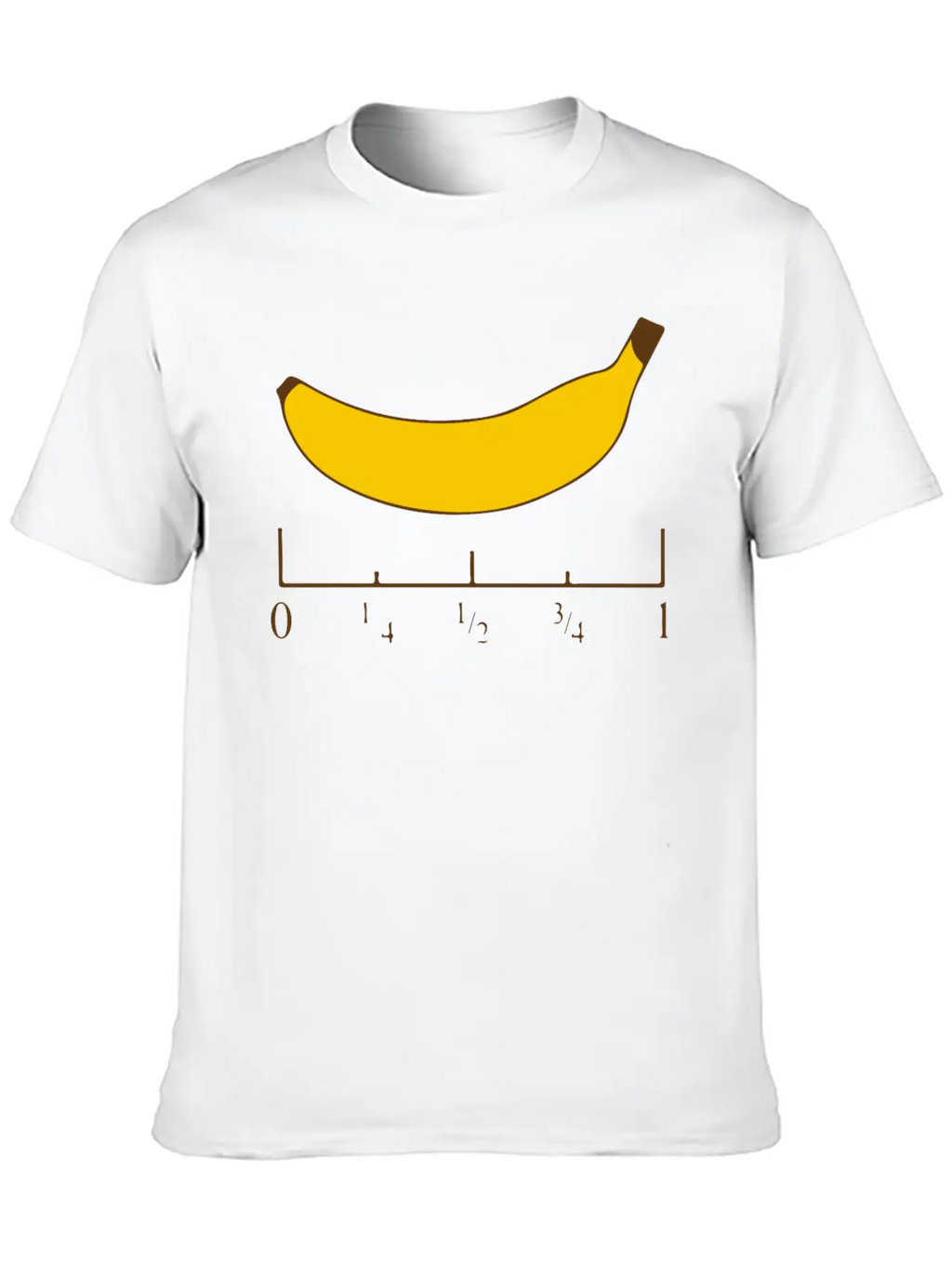 Banana For Scale Unisex Casual T-Shirt – Clean Design For Daily Comfort