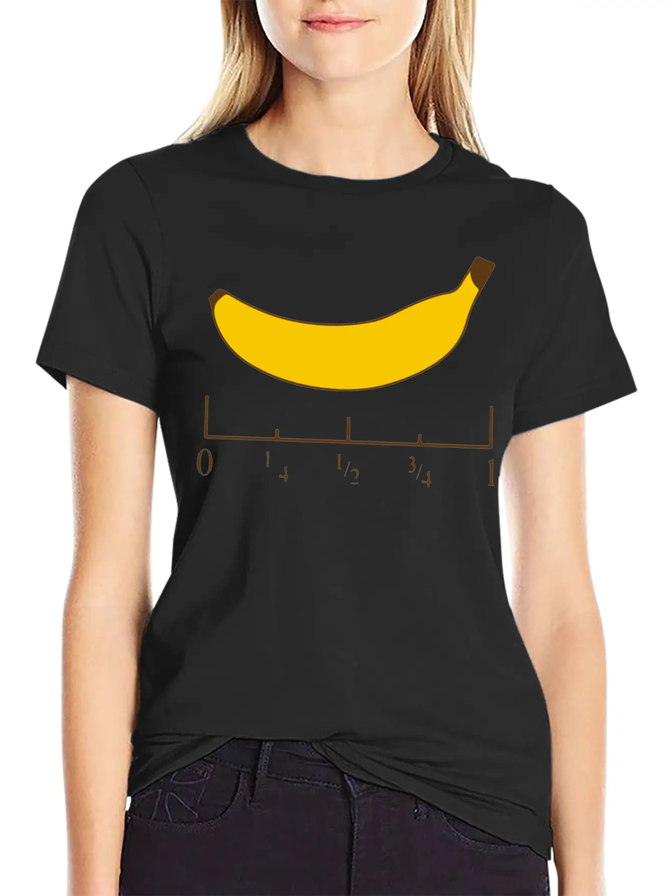 Banana For Scale Unisex Casual T-Shirt – Clean Design For Daily Comfort