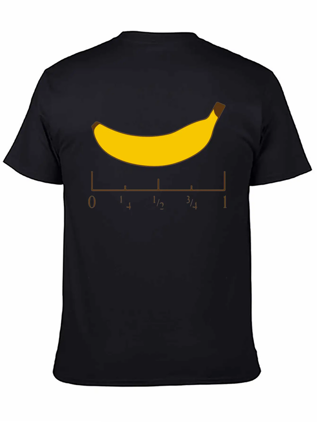 Banana For Scale Unisex Casual T-Shirt – Clean Design For Daily Comfort