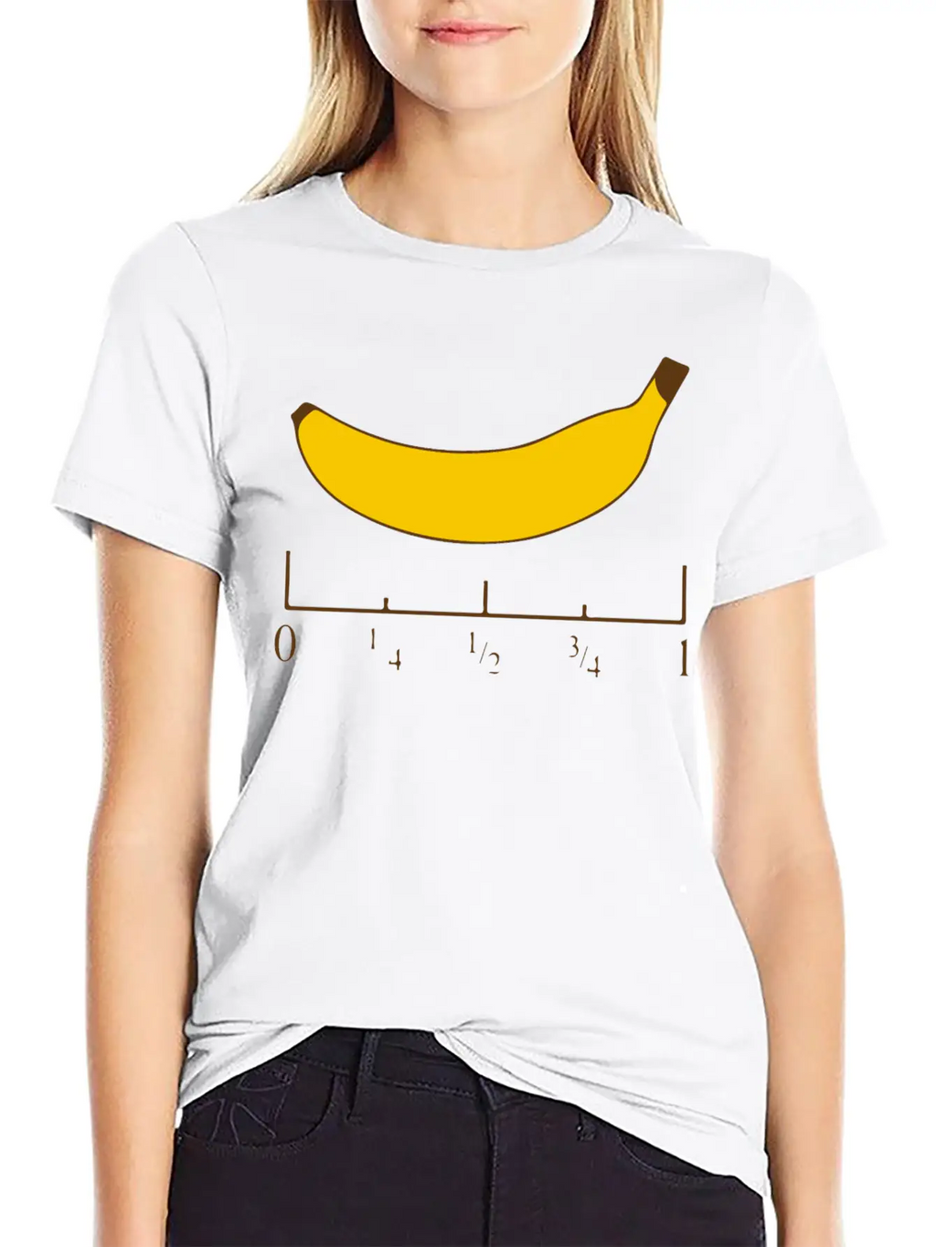 Banana For Scale Unisex Casual T-Shirt – Clean Design For Daily Comfort