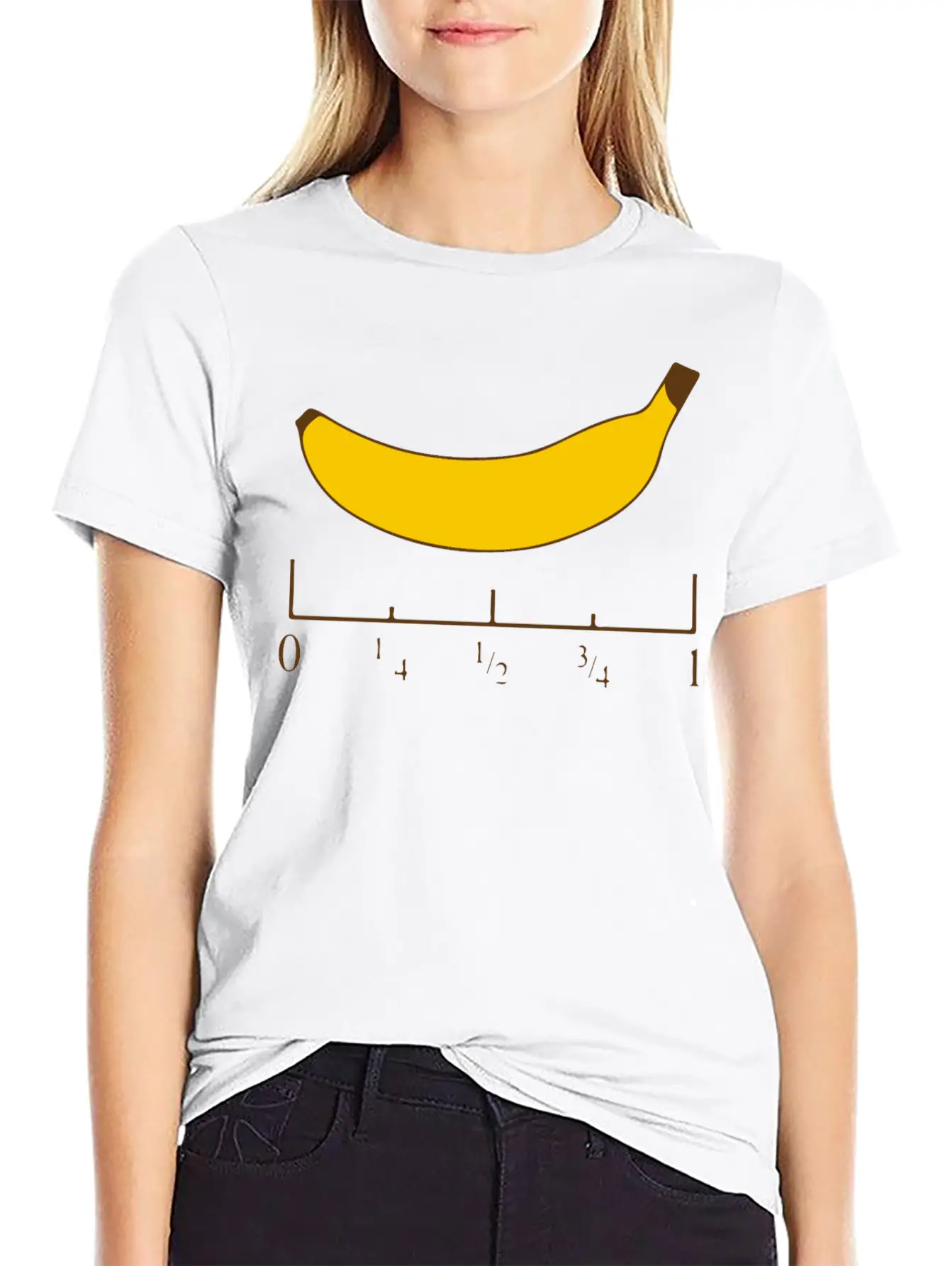 Banana For Scale Unisex Casual T-Shirt – Clean Design For Daily Comfort