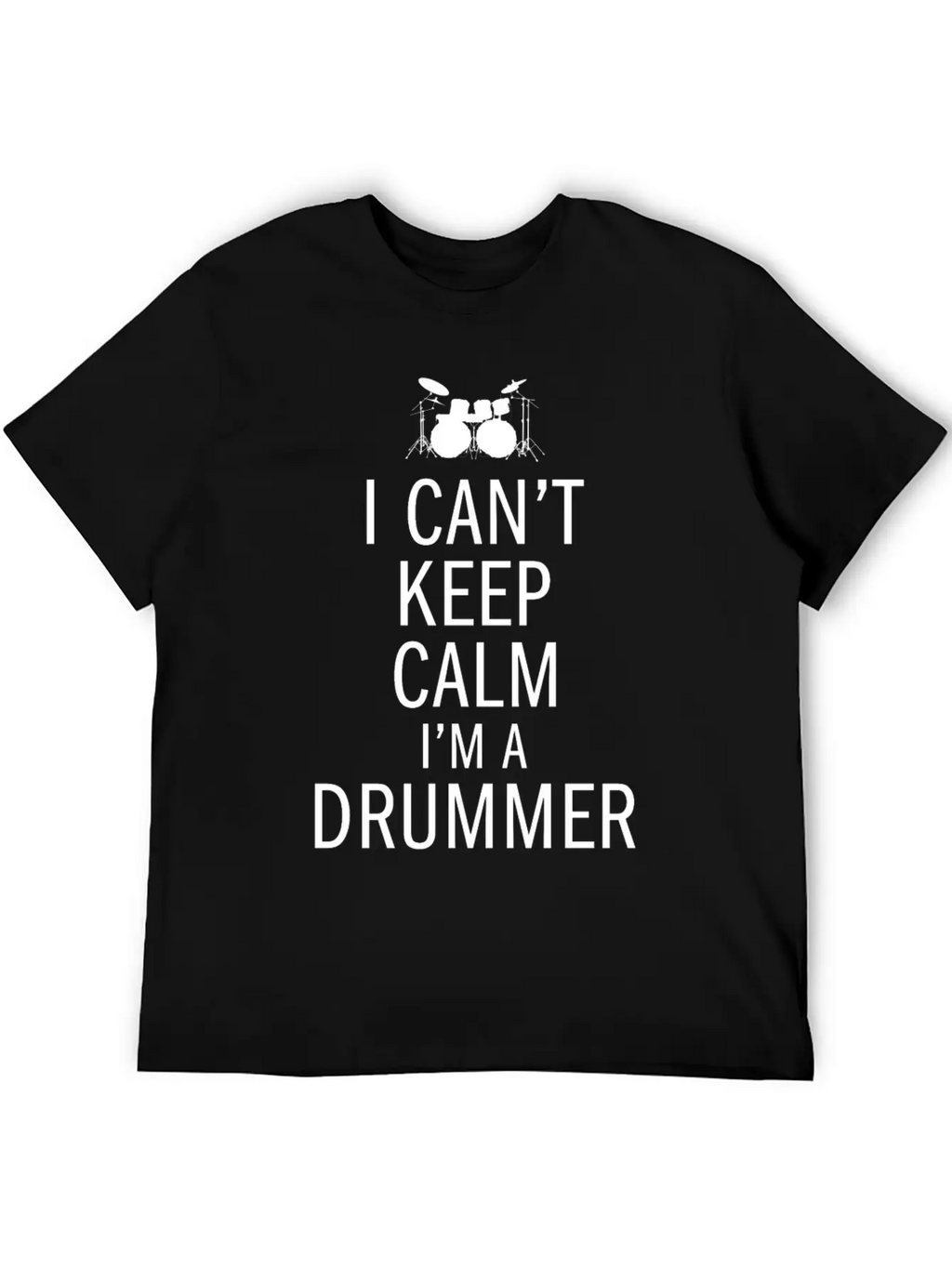 Band Drummer Drumsticks Percussion Heartbeat Rock Unisex Casual T-Shirt – Clean Design For Daily Comfort