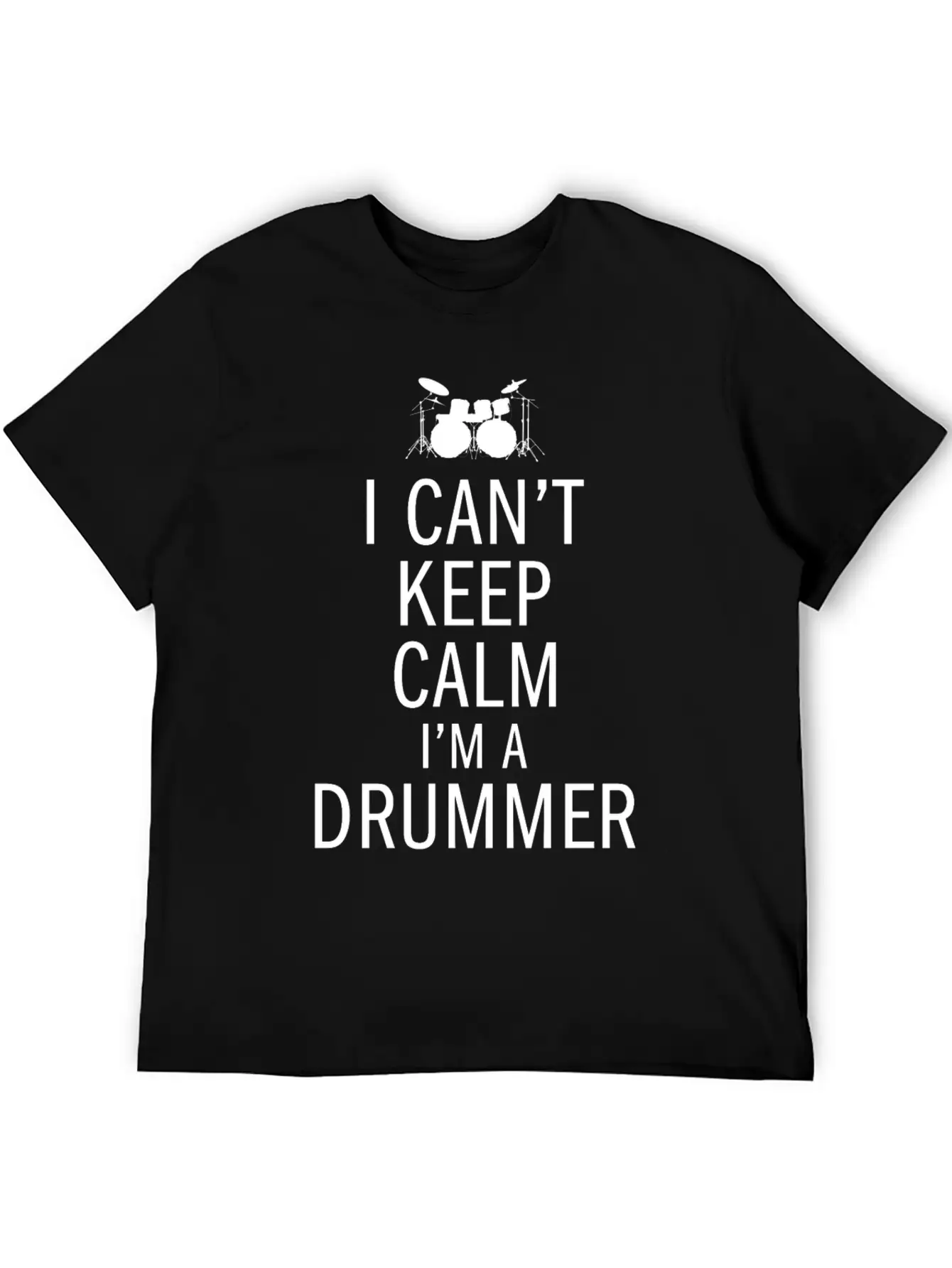 Band Drummer Drumsticks Percussion Heartbeat Rock Unisex Casual T-Shirt – Clean Design For Daily Comfort