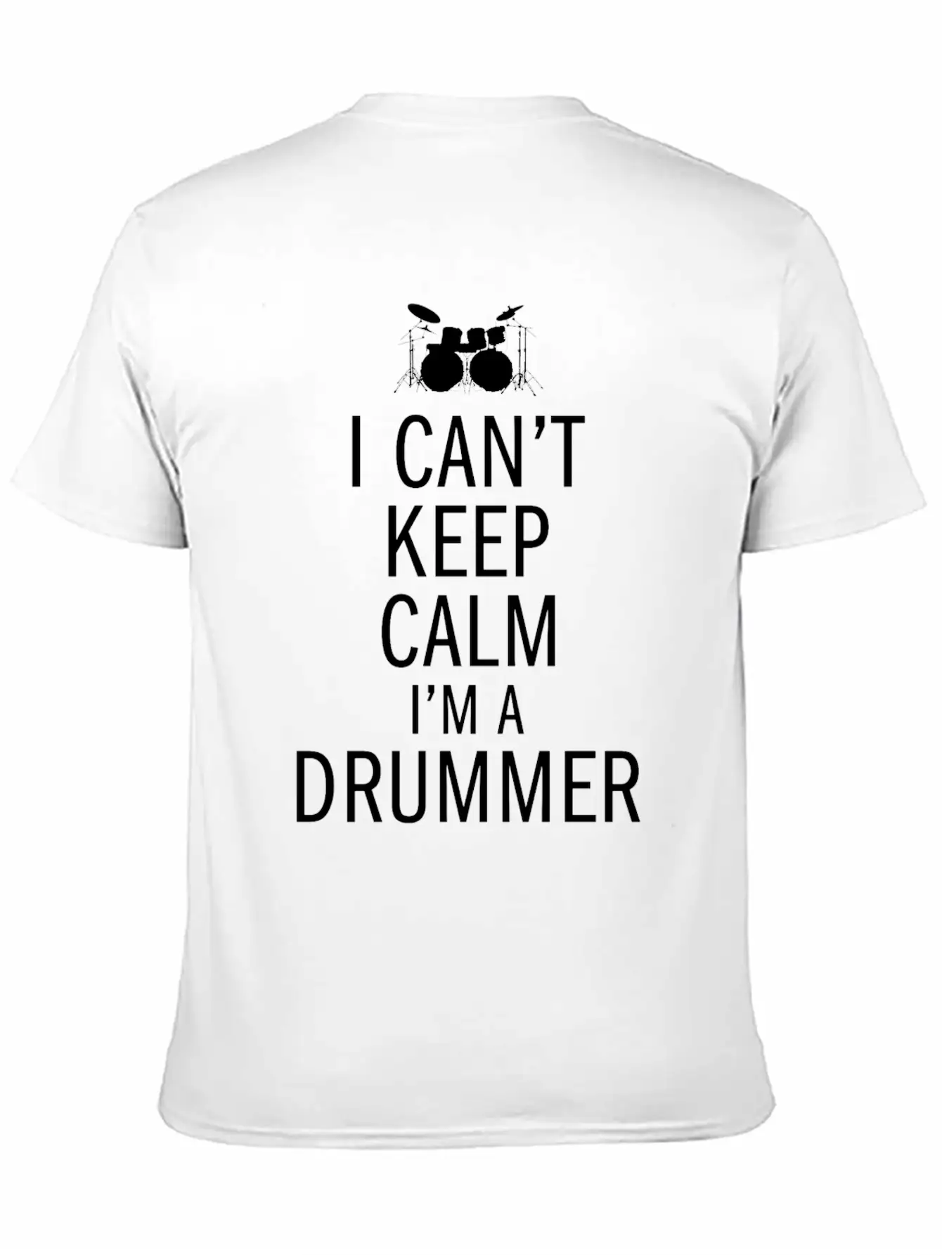 Band Drummer Drumsticks Percussion Heartbeat Rock Unisex Casual T-Shirt – Clean Design For Daily Comfort