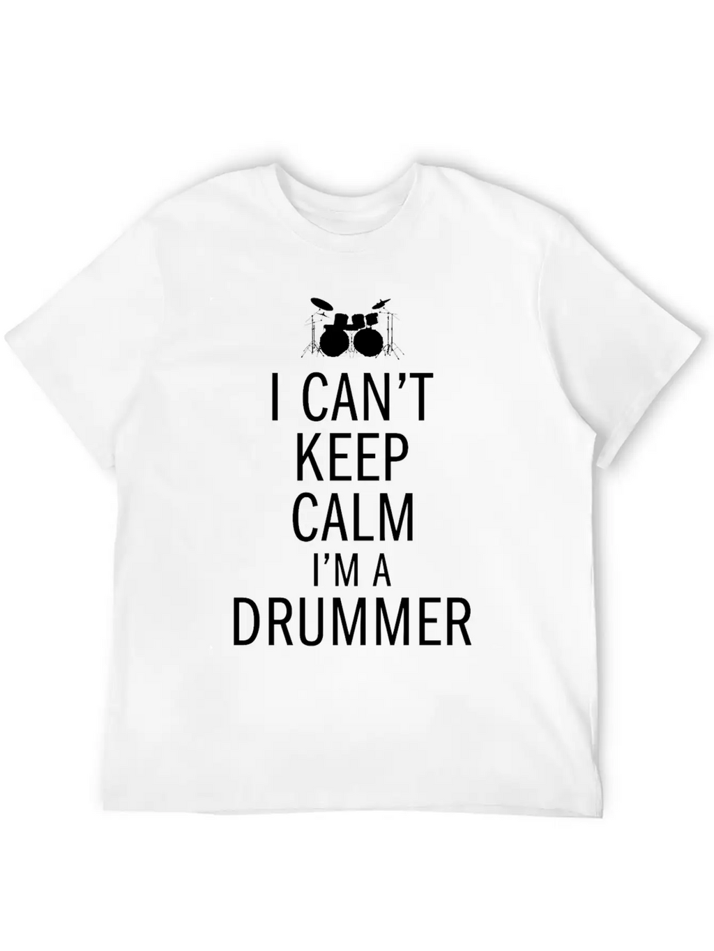 Band Drummer Drumsticks Percussion Heartbeat Rock Unisex Casual T-Shirt – Clean Design For Daily Comfort