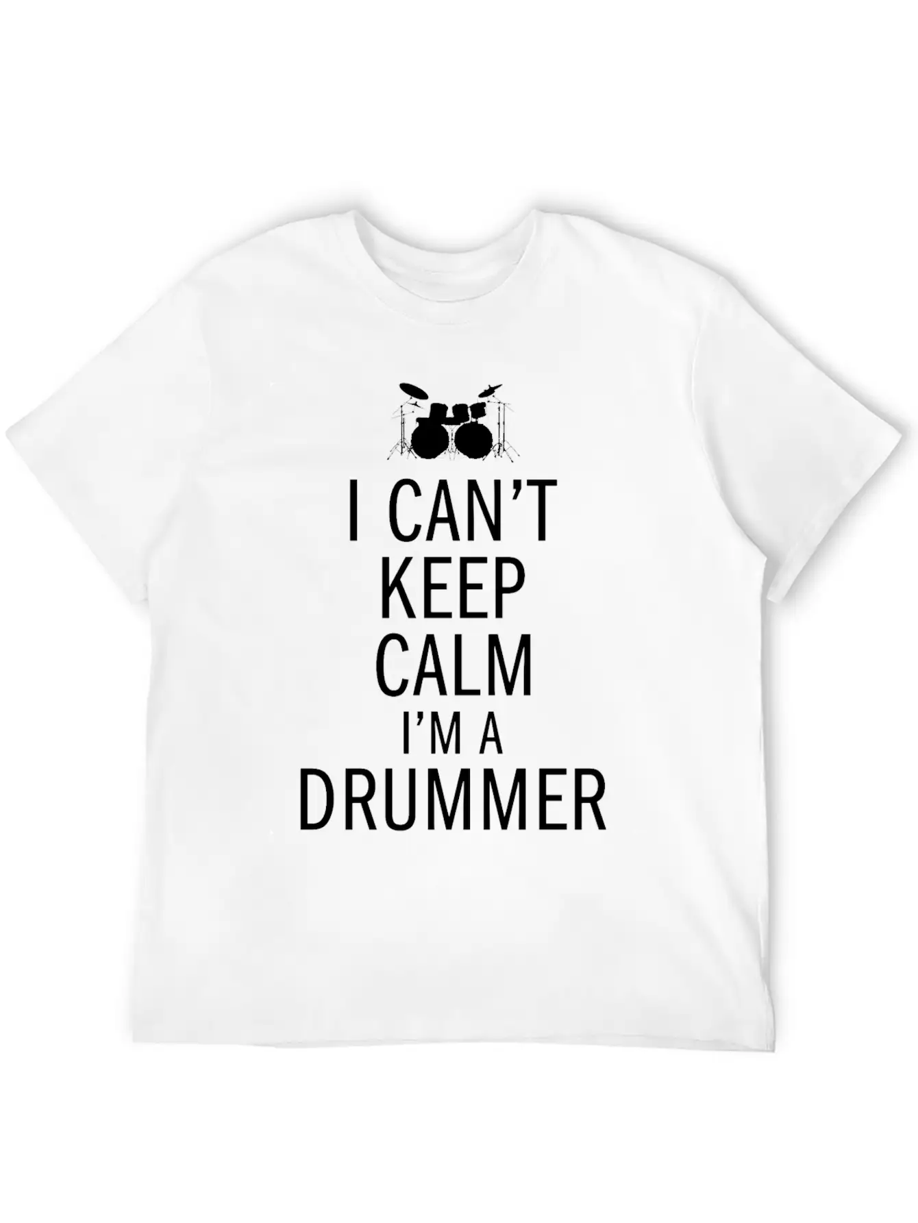 Band Drummer Drumsticks Percussion Heartbeat Rock Unisex Casual T-Shirt – Clean Design For Daily Comfort
