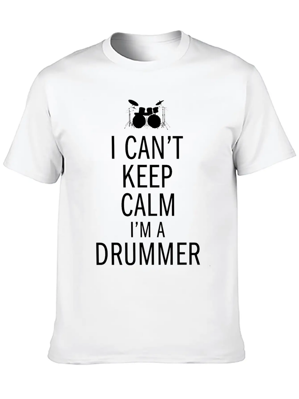 Band Drummer Drumsticks Percussion Heartbeat Rock Unisex Casual T-Shirt – Clean Design For Daily Comfort