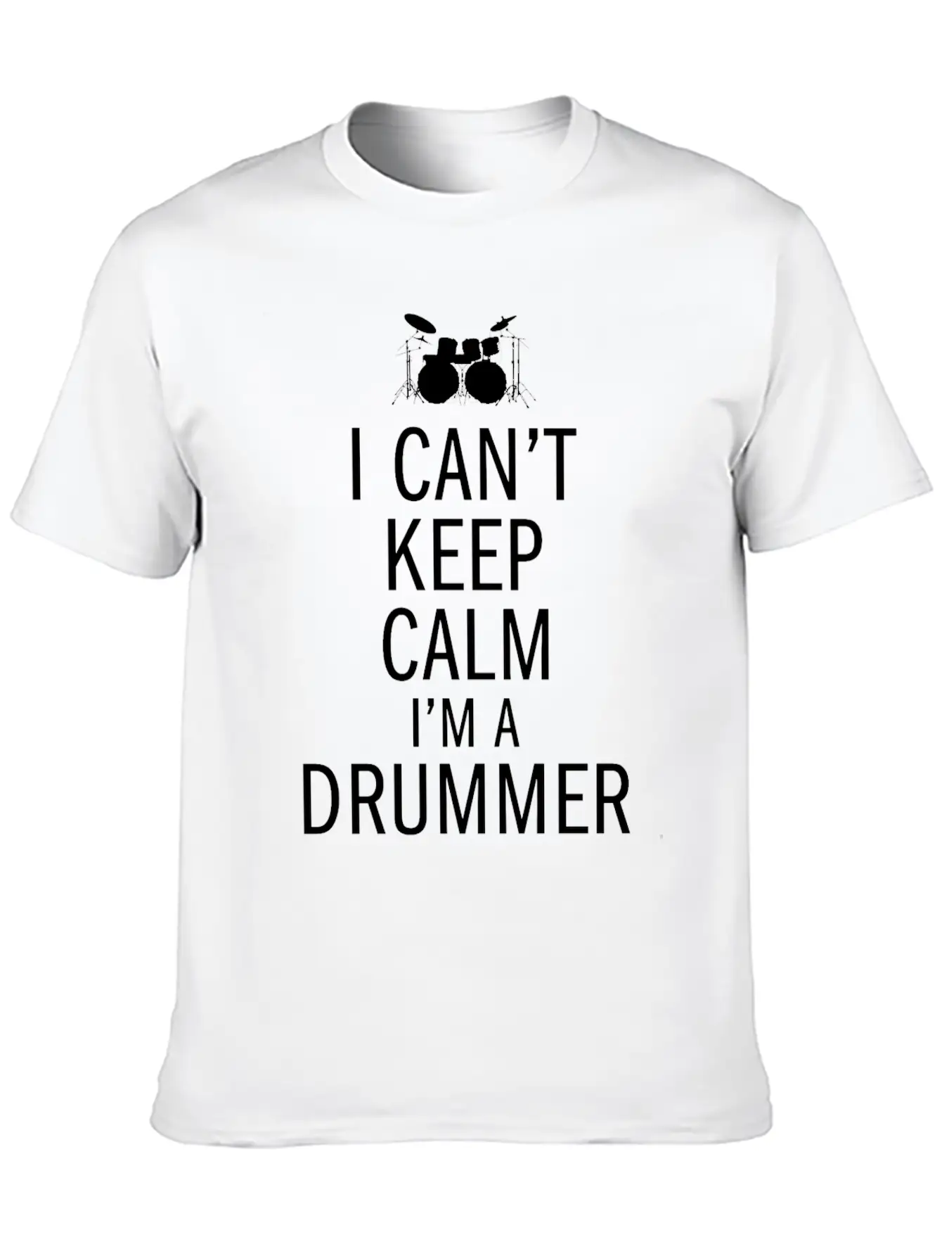 Band Drummer Drumsticks Percussion Heartbeat Rock Unisex Casual T-Shirt – Clean Design For Daily Comfort