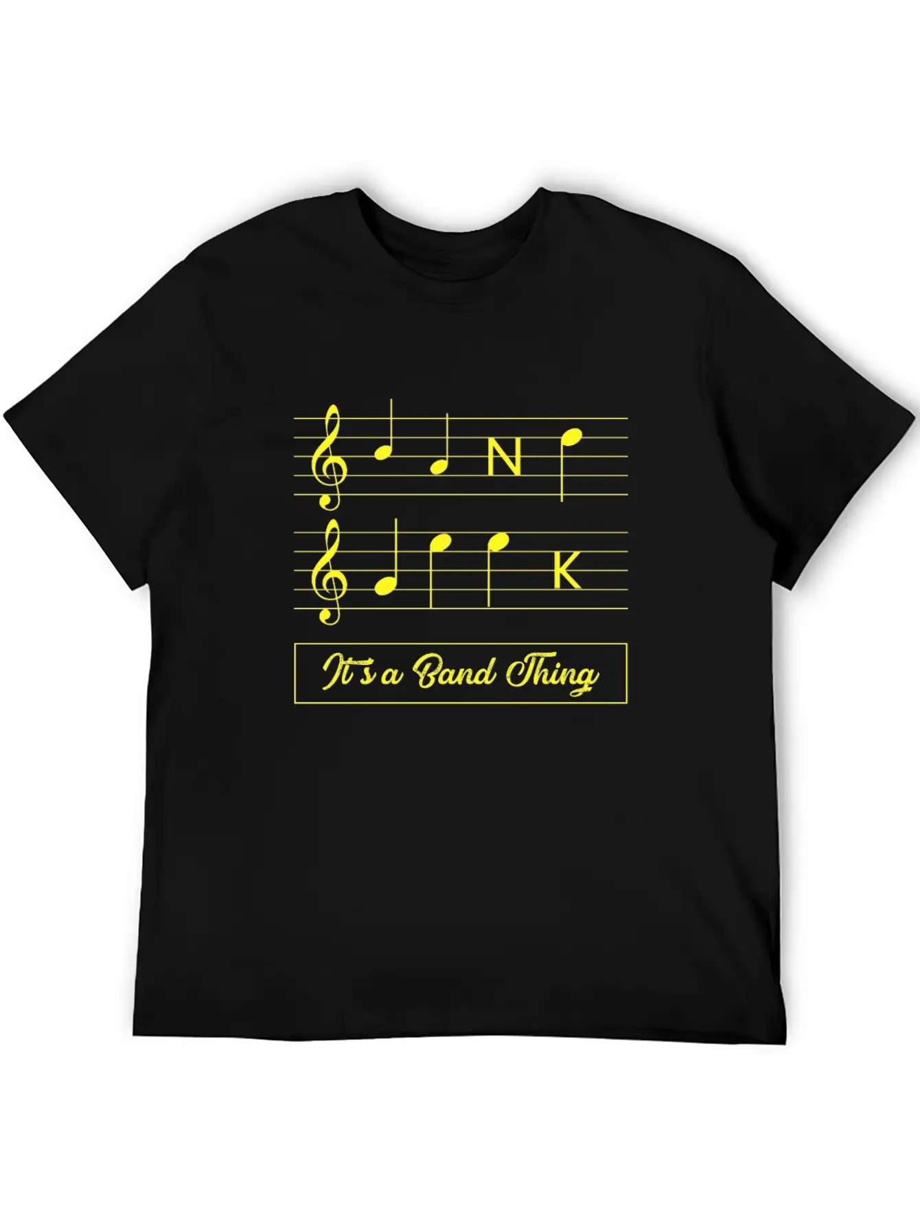 Band Gift It's A Band Thing Fun Band Humor Stylish Everyday T-Shirt – Unisex Basic Cotton Tee