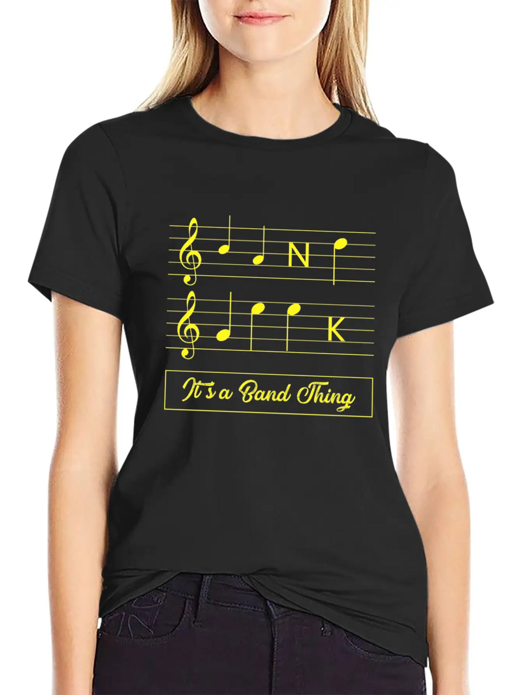 Band Gift It's A Band Thing Fun Band Humor Stylish Everyday T-Shirt – Unisex Basic Cotton Tee