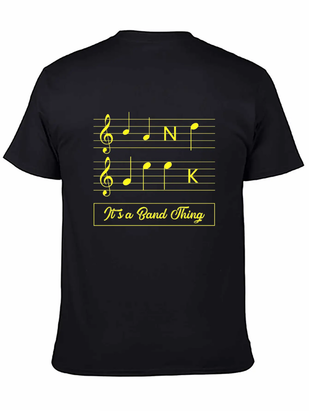 Band Gift It's A Band Thing Fun Band Humor Stylish Everyday T-Shirt – Unisex Basic Cotton Tee