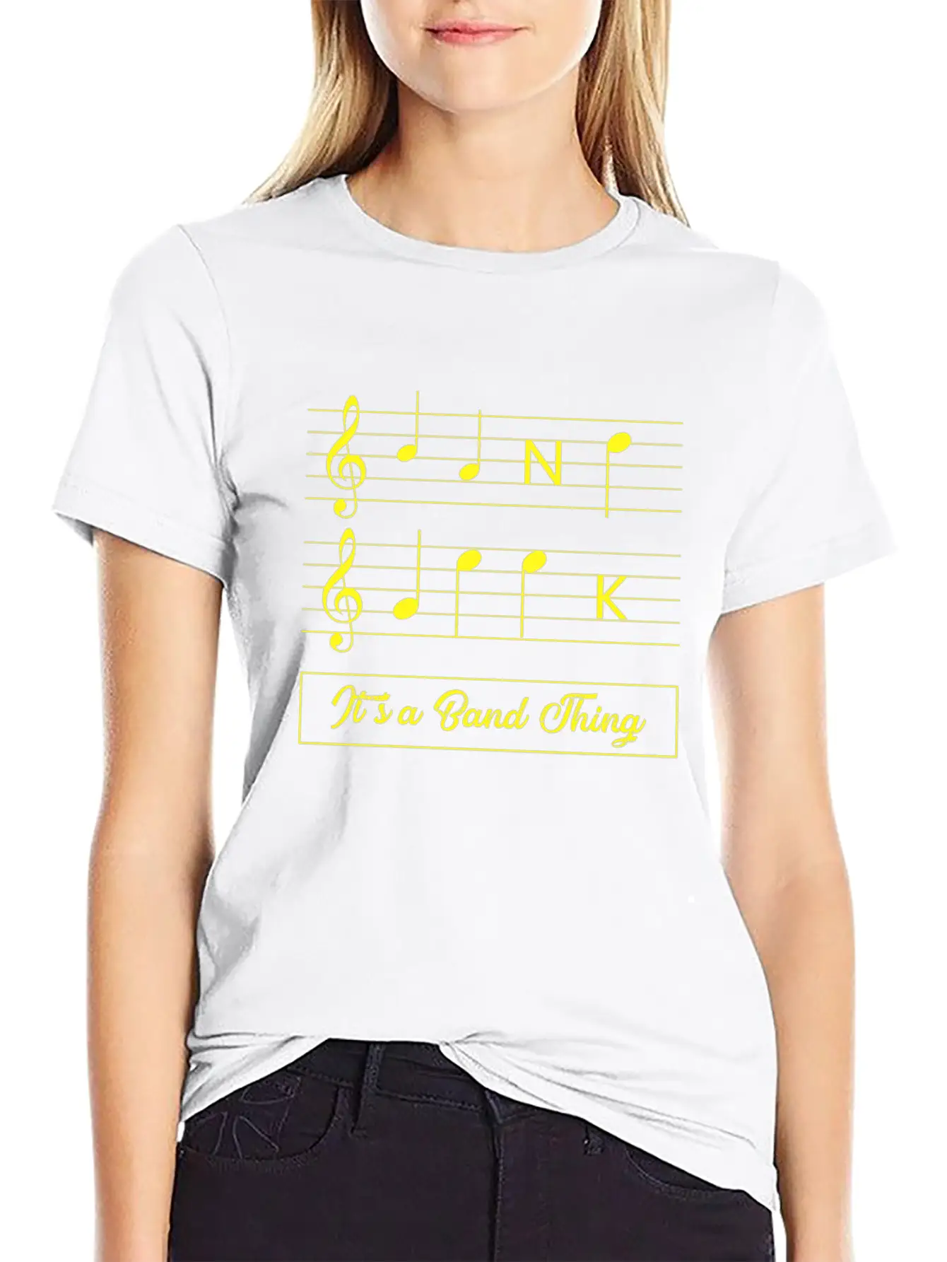 Band Gift It's A Band Thing Fun Band Humor Stylish Everyday T-Shirt – Unisex Basic Cotton Tee