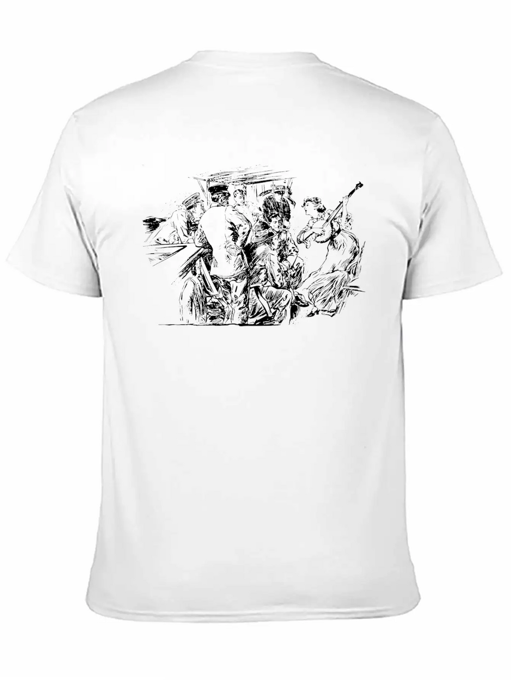 Banjo Lady Unisex Casual T-Shirt – Clean Design For Daily Comfort