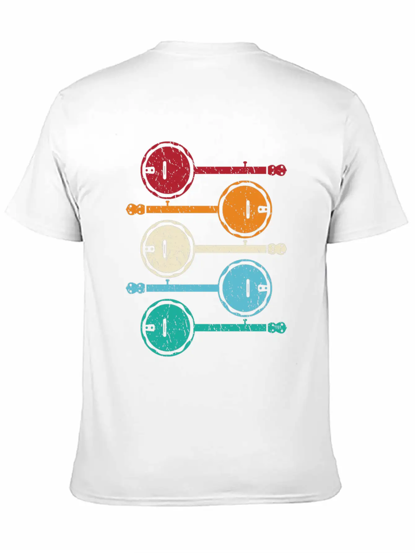 Banjo Music Lover Folk Music Banjo Player Unisex Casual T-Shirt – Clean Design For Daily Comfort