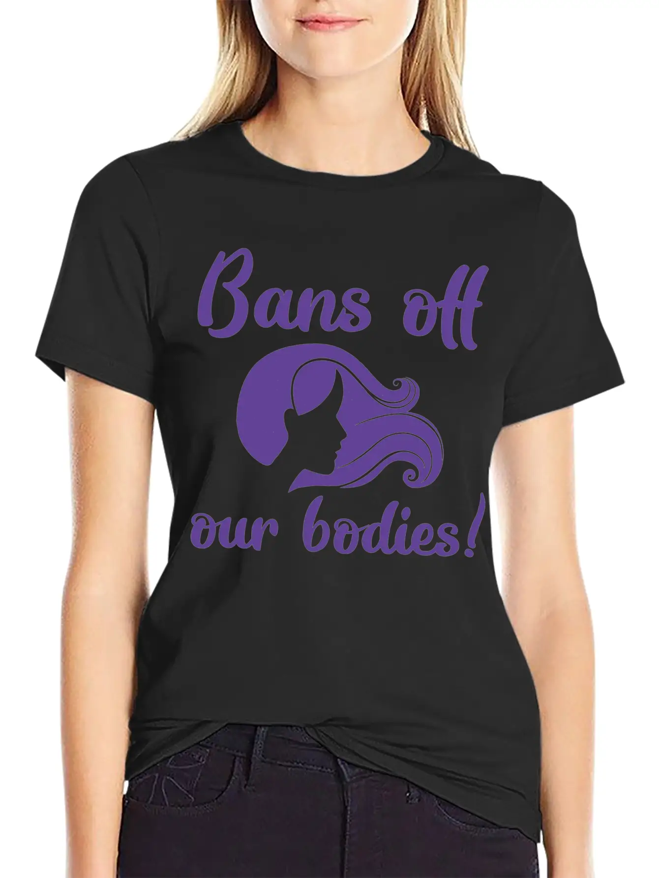 Bans Off Our Bodies Essential Cotton Tee For Daily Outfits – Unisex Style