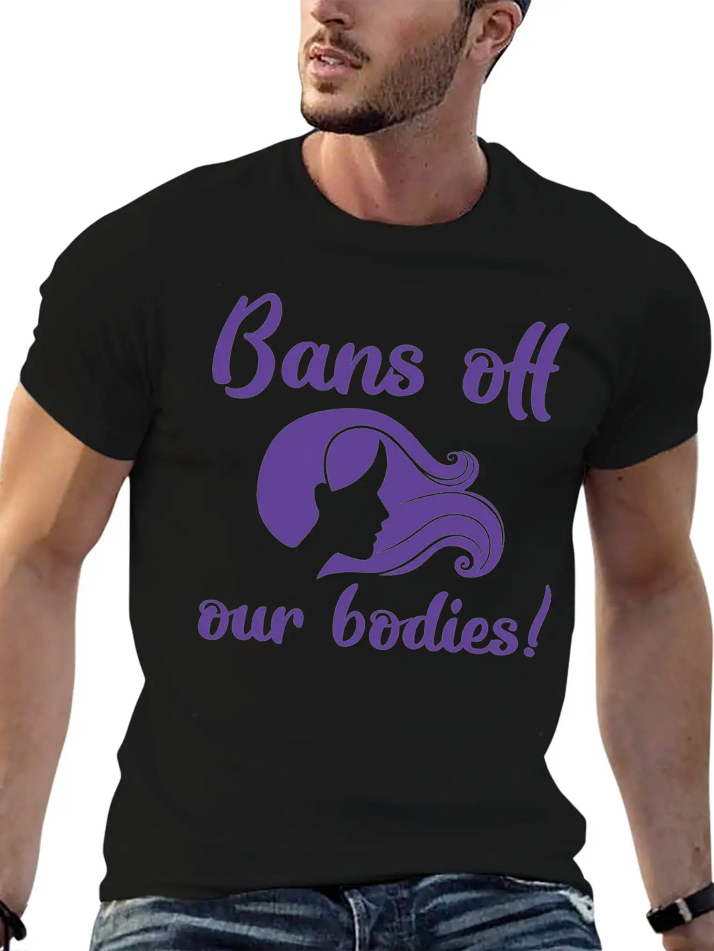 Bans Off Our Bodies Essential Cotton Tee For Daily Outfits – Unisex Style