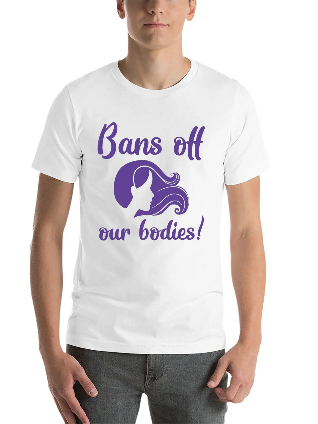 Bans Off Our Bodies Essential Cotton Tee For Daily Outfits – Unisex Style