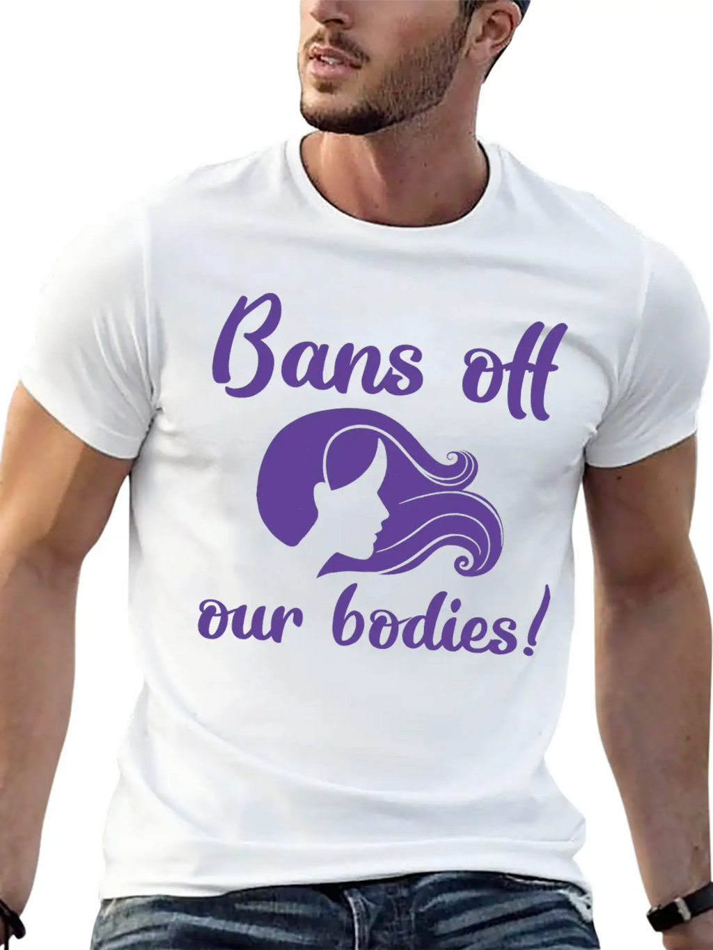 Bans Off Our Bodies Essential Cotton Tee For Daily Outfits – Unisex Style