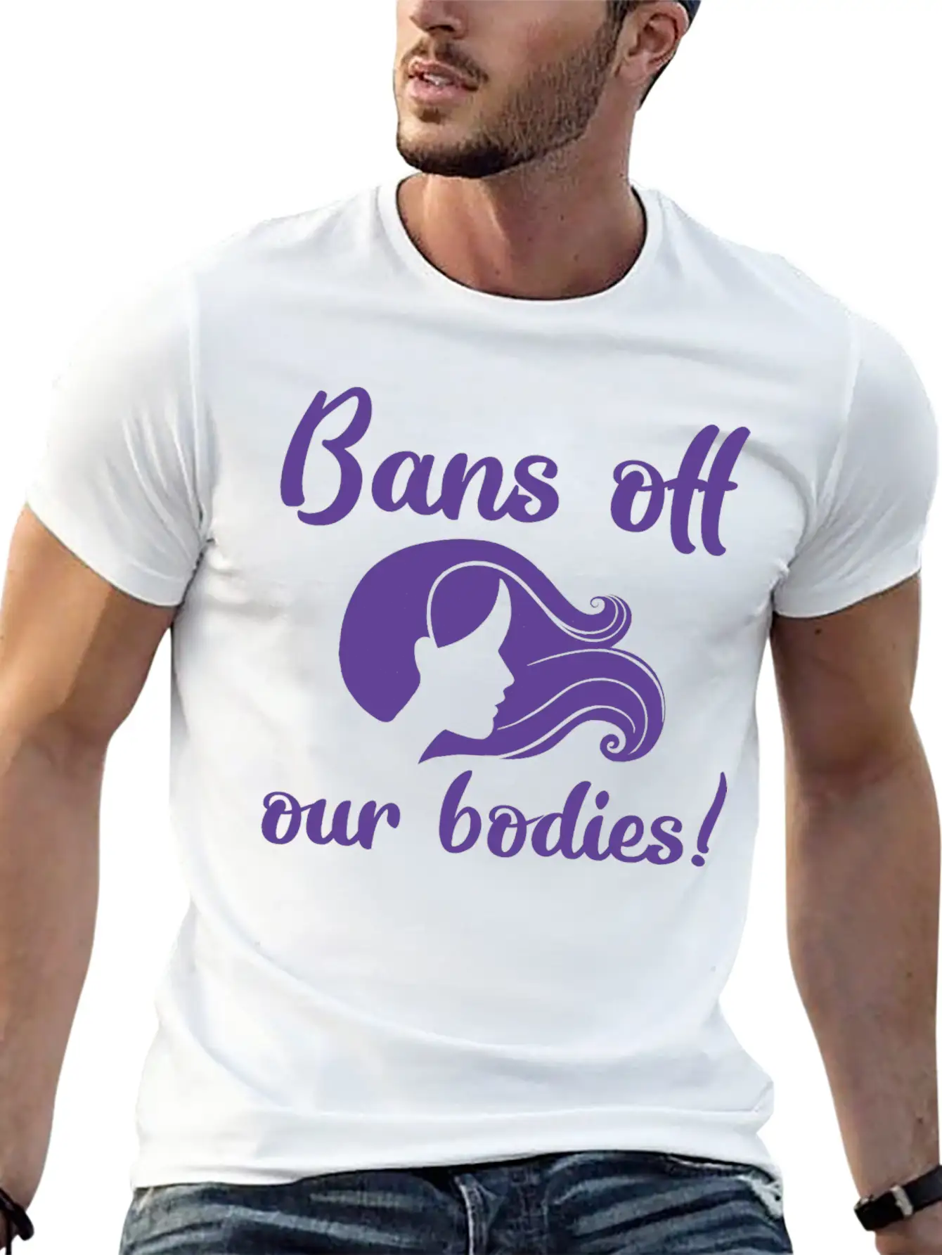 Bans Off Our Bodies Essential Cotton Tee For Daily Outfits – Unisex Style
