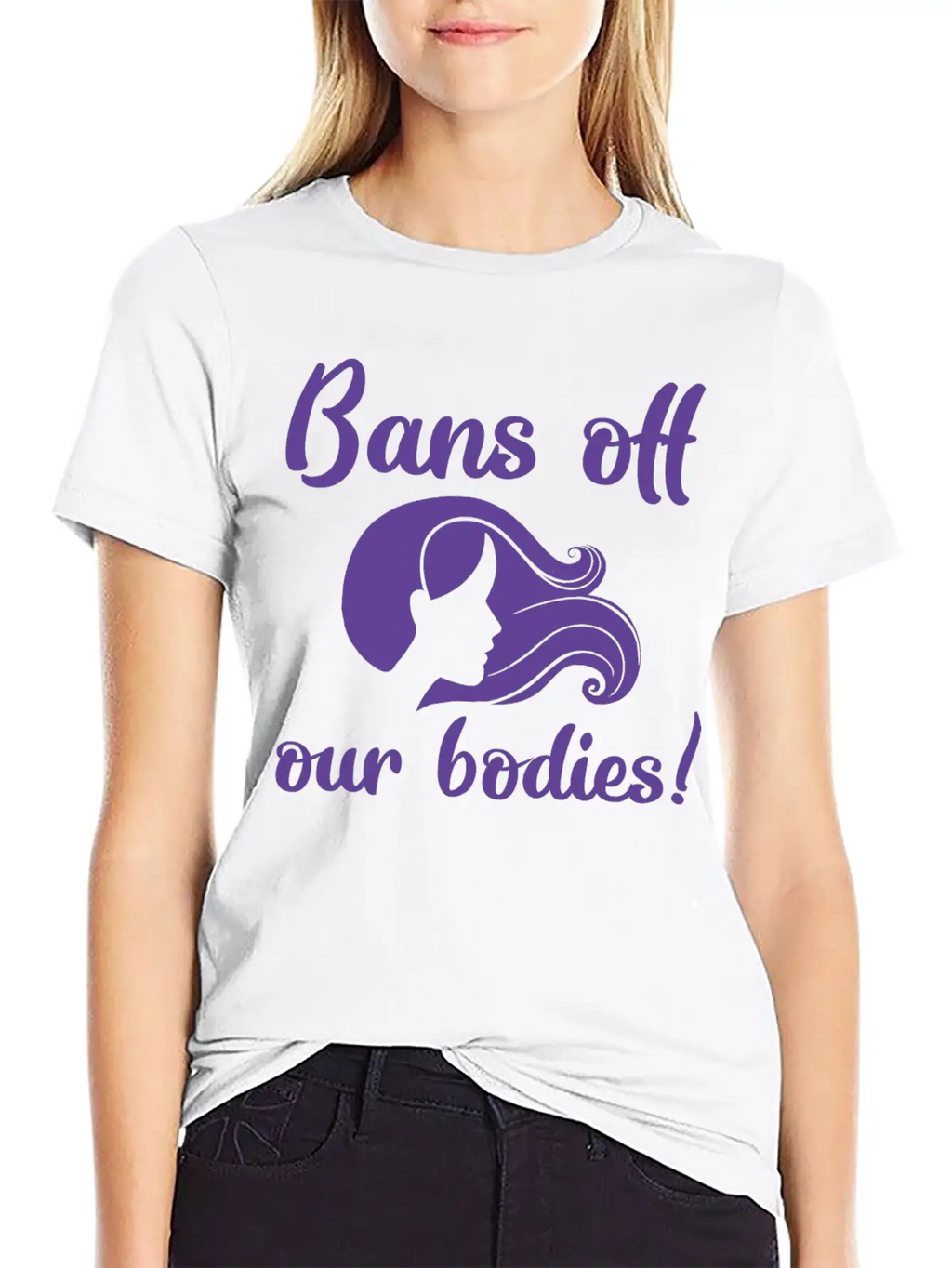 Bans Off Our Bodies Essential Cotton Tee For Daily Outfits – Unisex Style