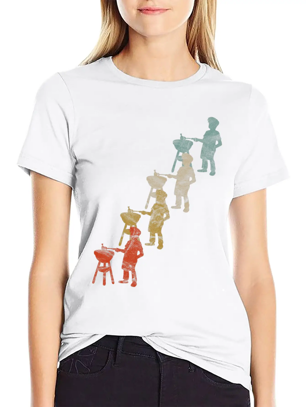 BARBEQUE Breathable Soft Cotton T-Shirt – Timeless Casual Look