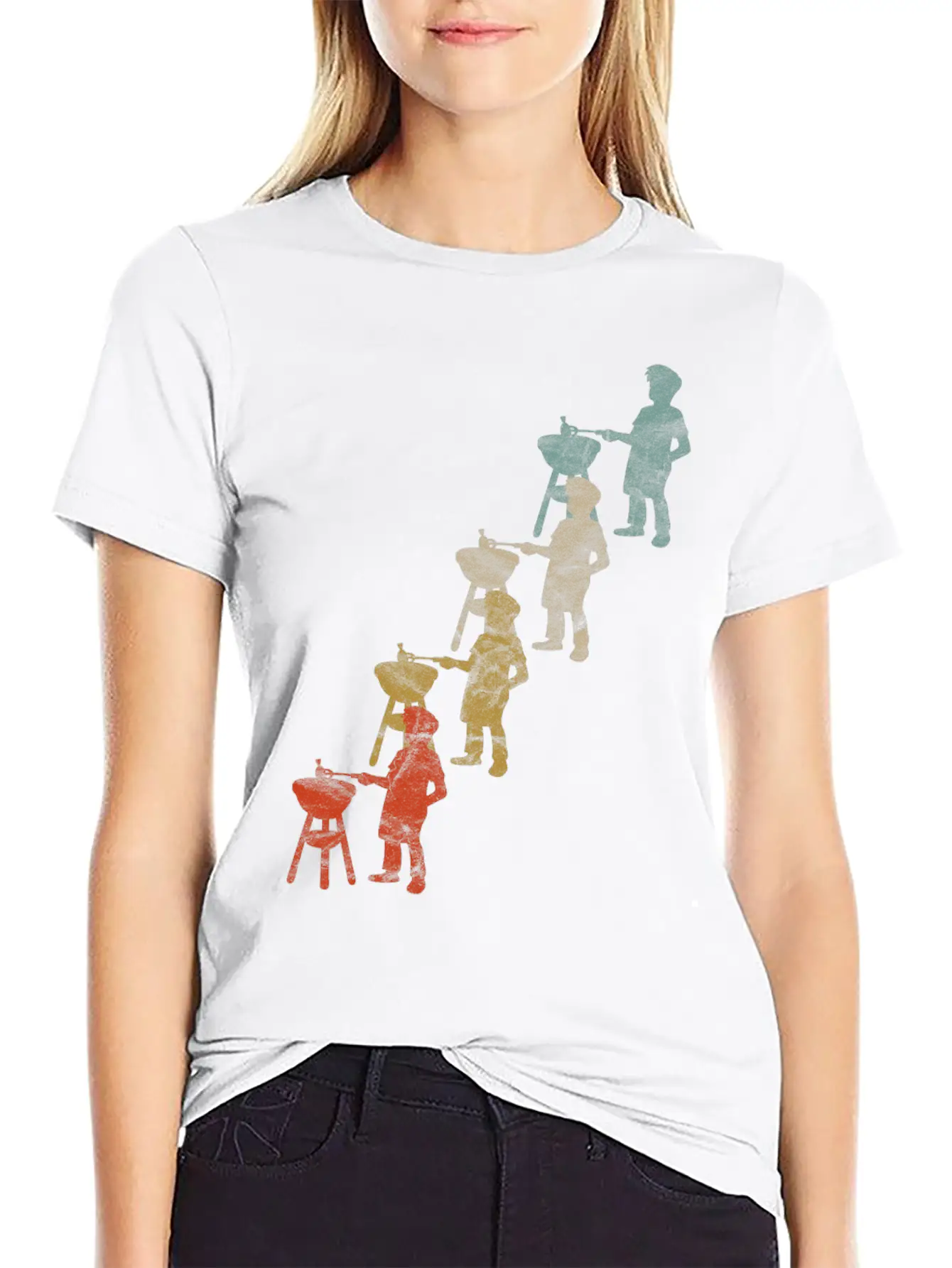 BARBEQUE Breathable Soft Cotton T-Shirt – Timeless Casual Look