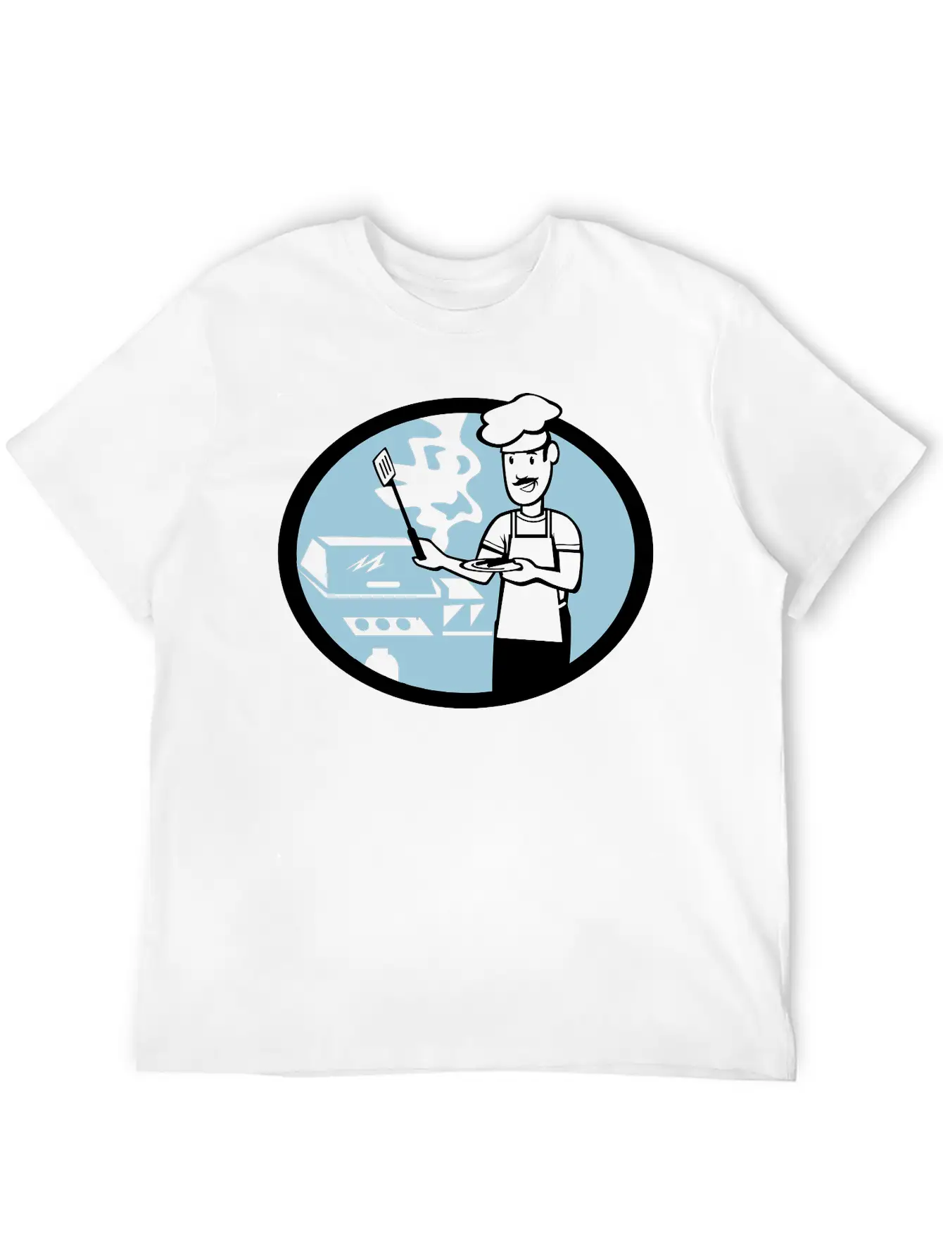 Barbeque Unisex Casual T-Shirt – Clean Design For Daily Comfort