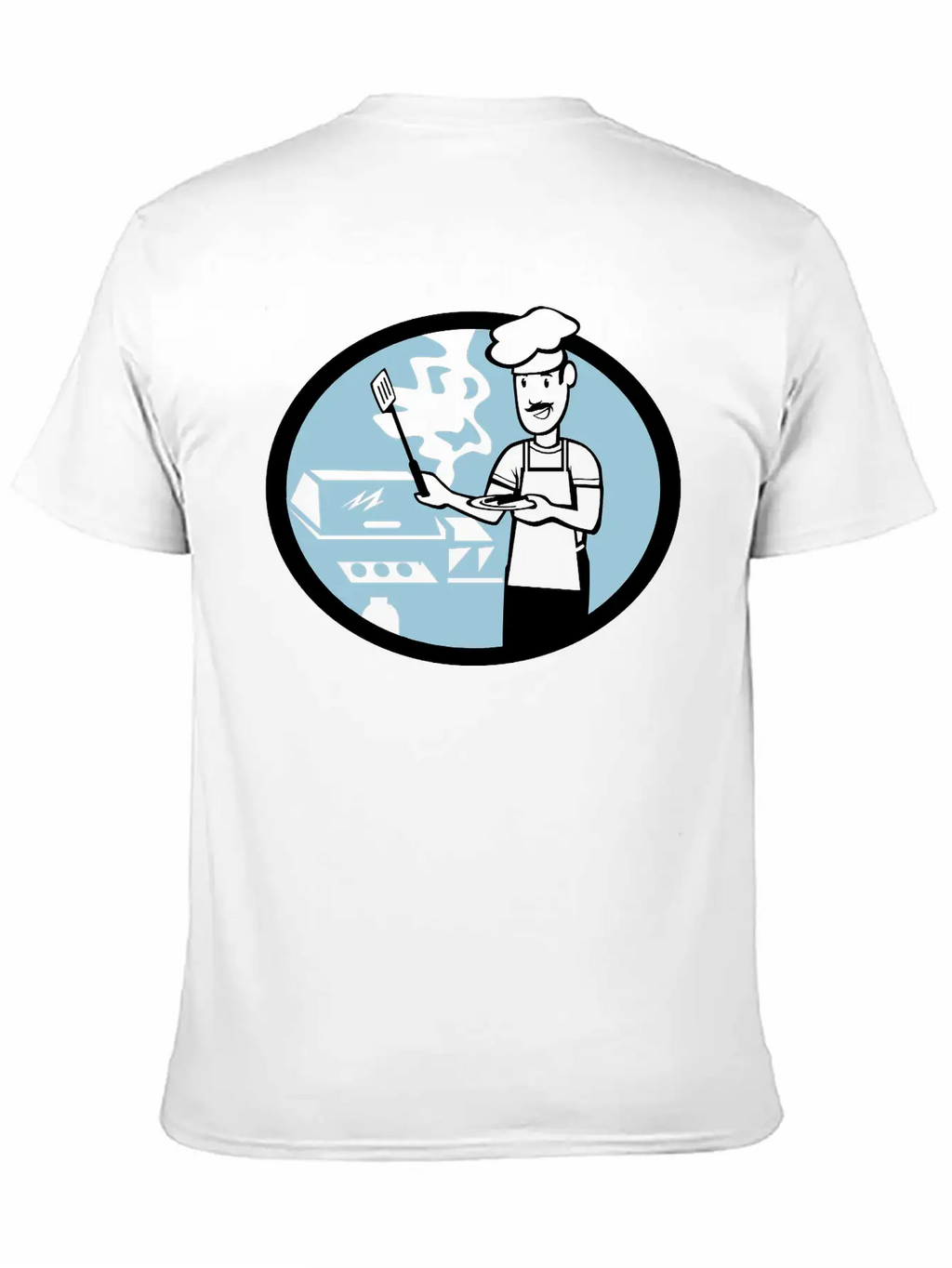 Barbeque Unisex Casual T-Shirt – Clean Design For Daily Comfort