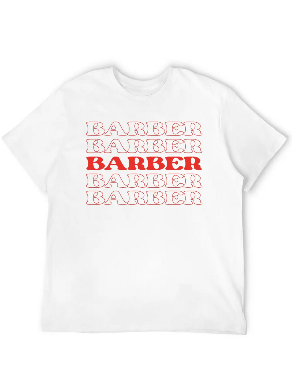 Barber Haircutter Hairdresser Stylist Hair Stylist Stylish Everyday T-Shirt – Unisex Basic Cotton Tee