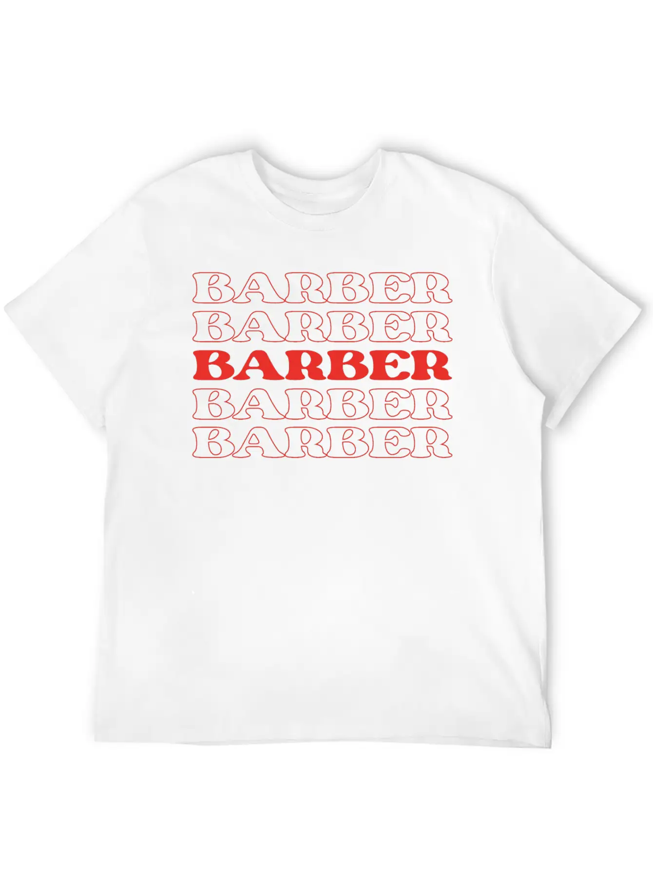 Barber Haircutter Hairdresser Stylist Hair Stylist Stylish Everyday T-Shirt – Unisex Basic Cotton Tee