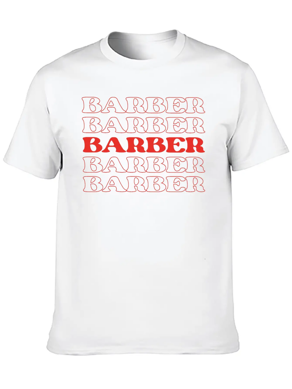 Barber Haircutter Hairdresser Stylist Hair Stylist Stylish Everyday T-Shirt – Unisex Basic Cotton Tee