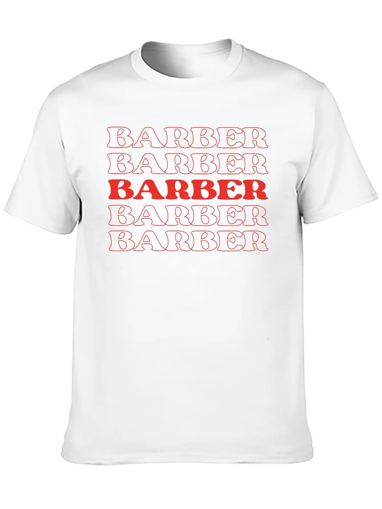 Barber Haircutter Hairdresser Stylist Hair Stylist Stylish Everyday T-Shirt – Unisex Basic Cotton Tee