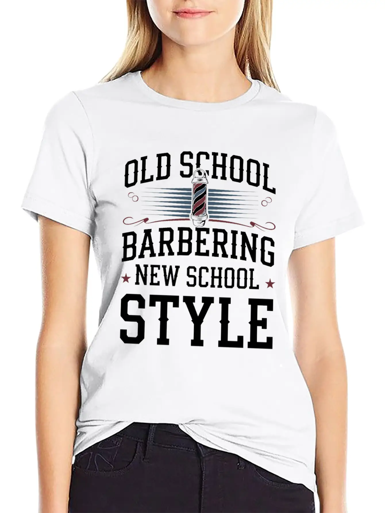 Barbering Barber Hair Stylist Classic Cut Barber Stylish Everyday T-Shirt – Unisex Basic Cotton Tee