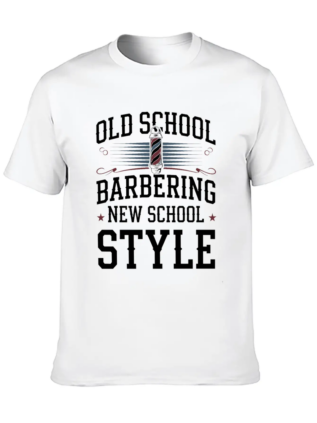 Barbering Barber Hair Stylist Classic Cut Barber Stylish Everyday T-Shirt – Unisex Basic Cotton Tee