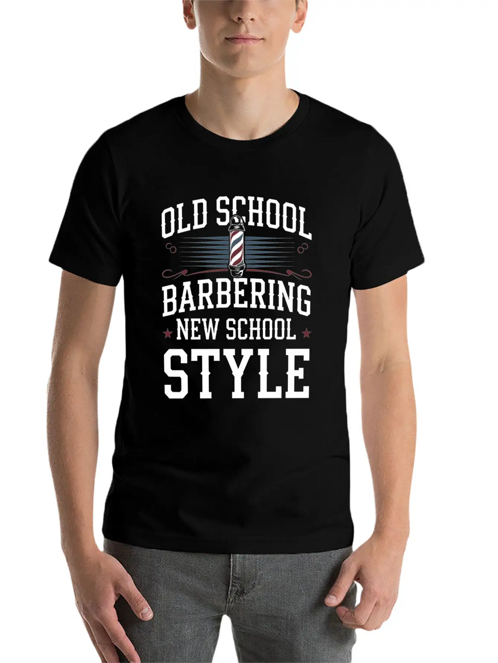 Barbering Barber Hair Stylist Classic Cut Barber Stylish Everyday T-Shirt – Unisex Basic Cotton Tee