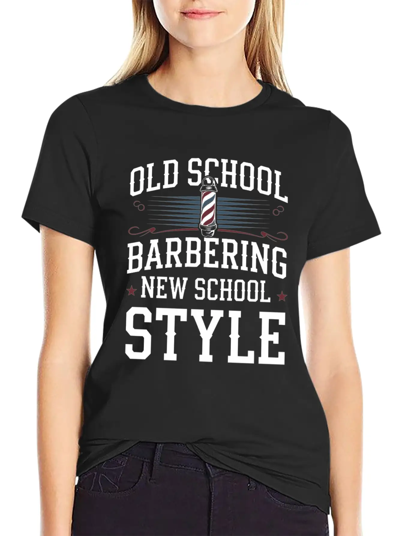 Barbering Barber Hair Stylist Classic Cut Barber Stylish Everyday T-Shirt – Unisex Basic Cotton Tee