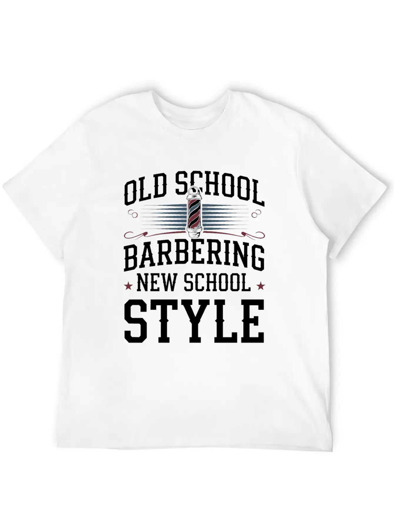 Barbering Barber Hair Stylist Classic Cut Barber Stylish Everyday T-Shirt – Unisex Basic Cotton Tee