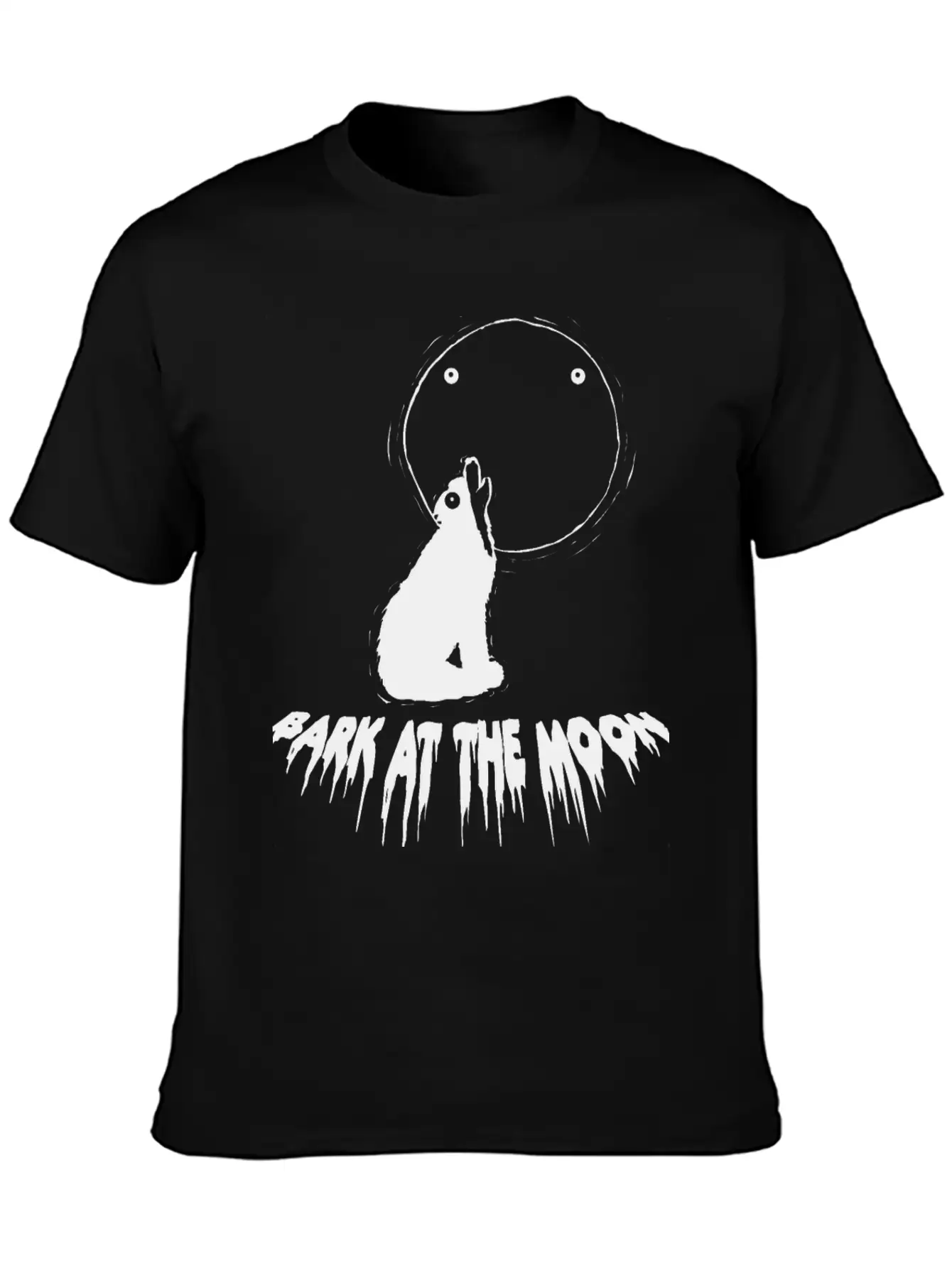 Bark At The Monn Casual Graphic T-Shirt – Simple And Comfortable Daily Wear