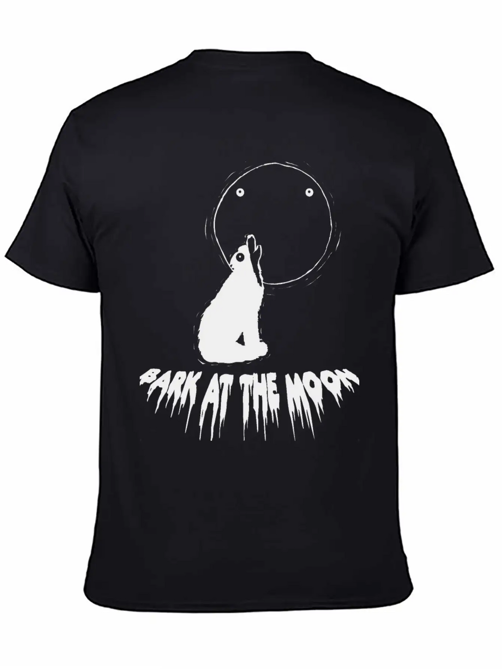 Bark At The Monn Casual Graphic T-Shirt – Simple And Comfortable Daily Wear