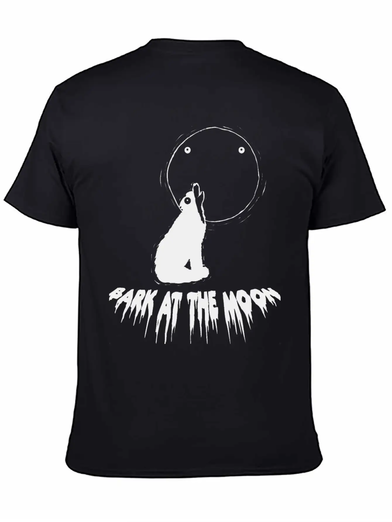 Bark At The Monn Casual Graphic T-Shirt – Simple And Comfortable Daily Wear
