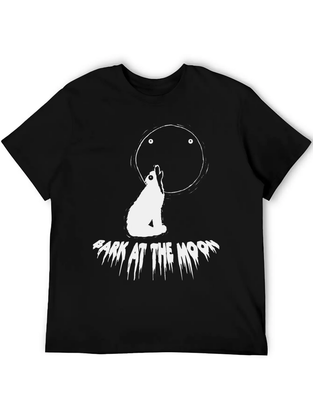 Bark At The Monn Casual Graphic T-Shirt – Simple And Comfortable Daily Wear