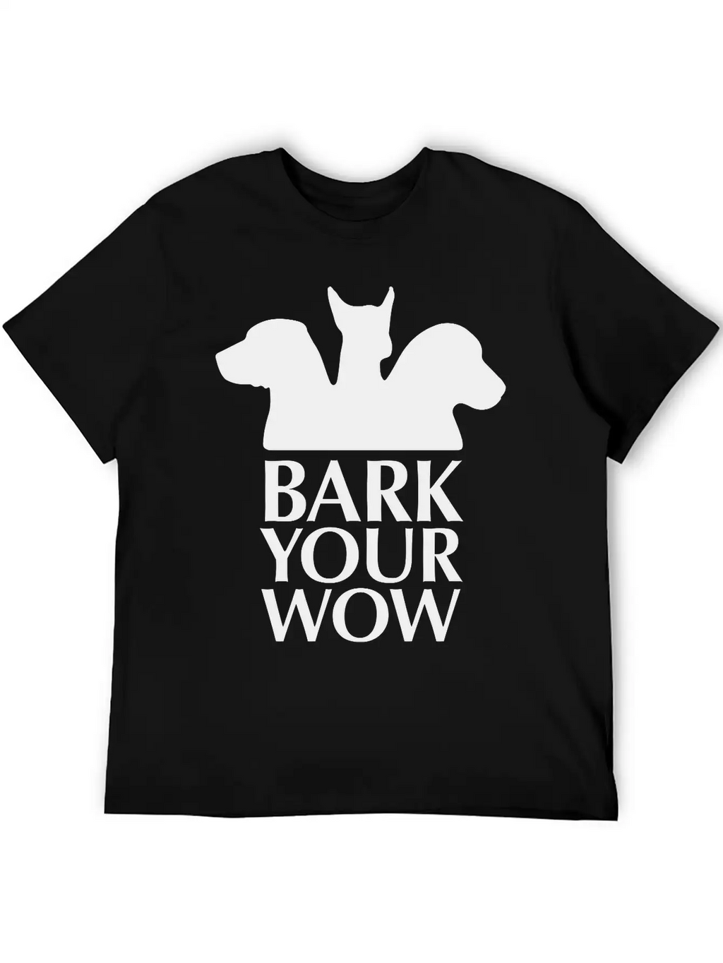 Bark Your Wow 1c Unisex Casual T-Shirt – Clean Design For Daily Comfort