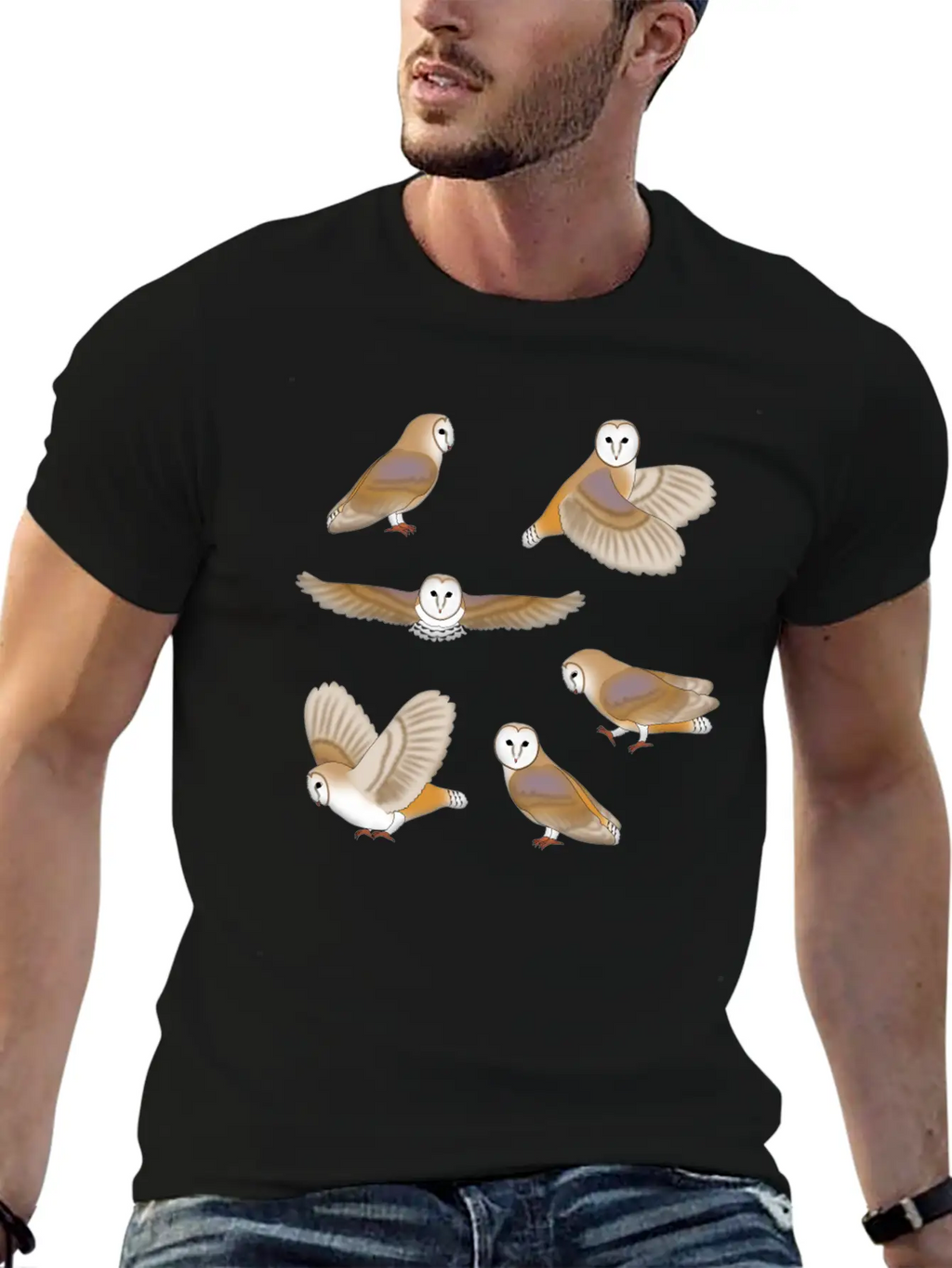 Barn Owls Unisex Casual T-Shirt – Clean Design For Daily Comfort