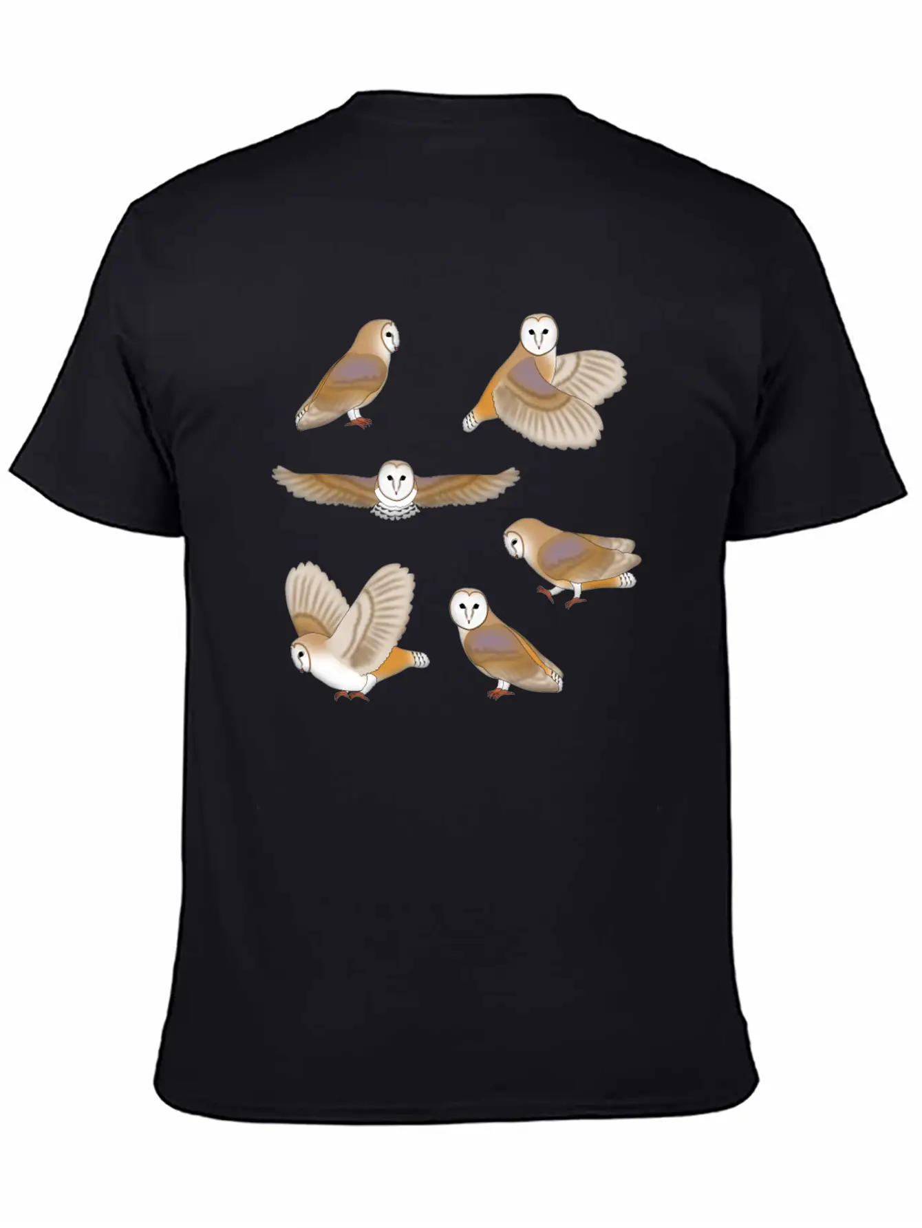 Barn Owls Unisex Casual T-Shirt – Clean Design For Daily Comfort