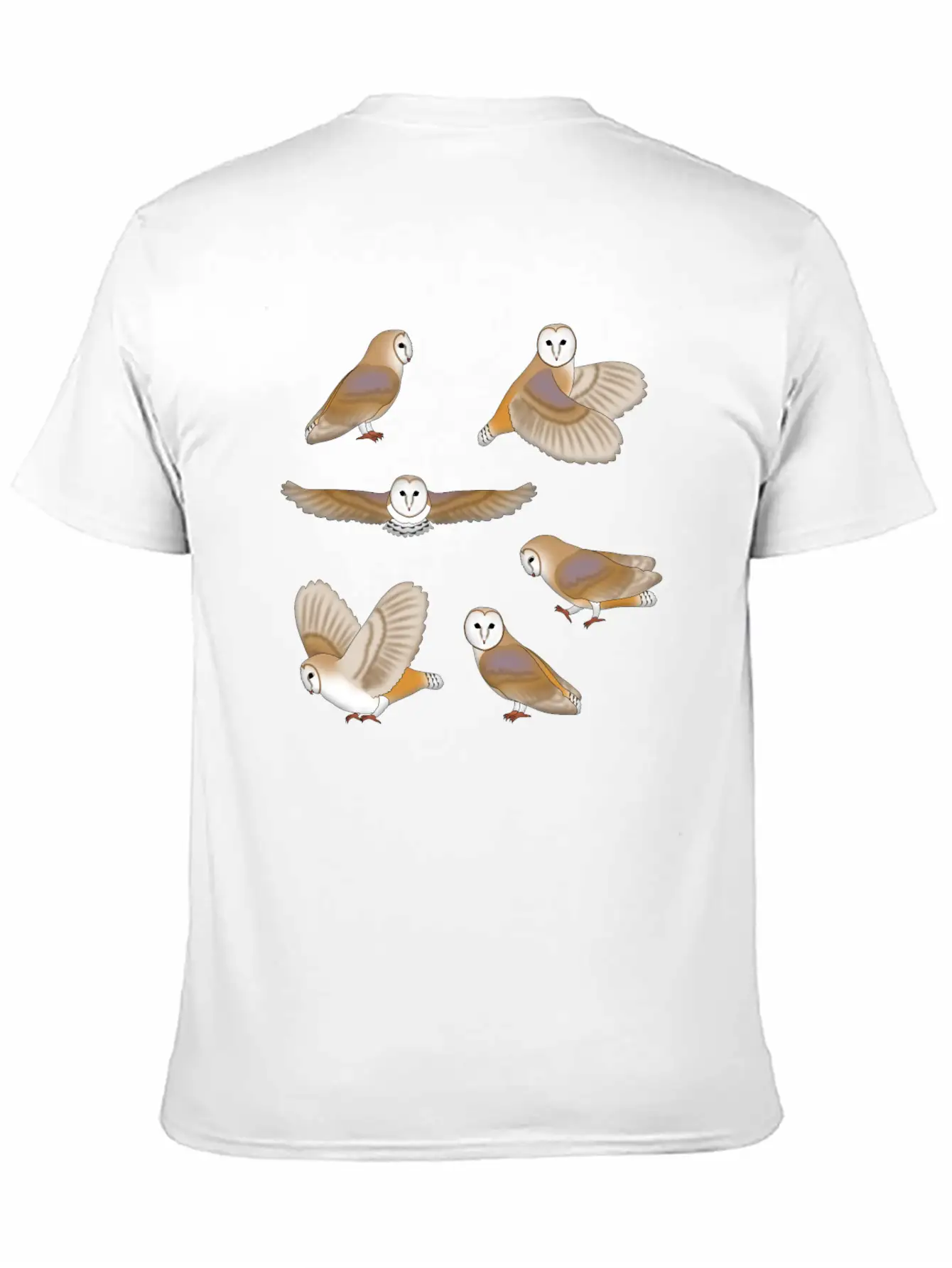 Barn Owls Unisex Casual T-Shirt – Clean Design For Daily Comfort